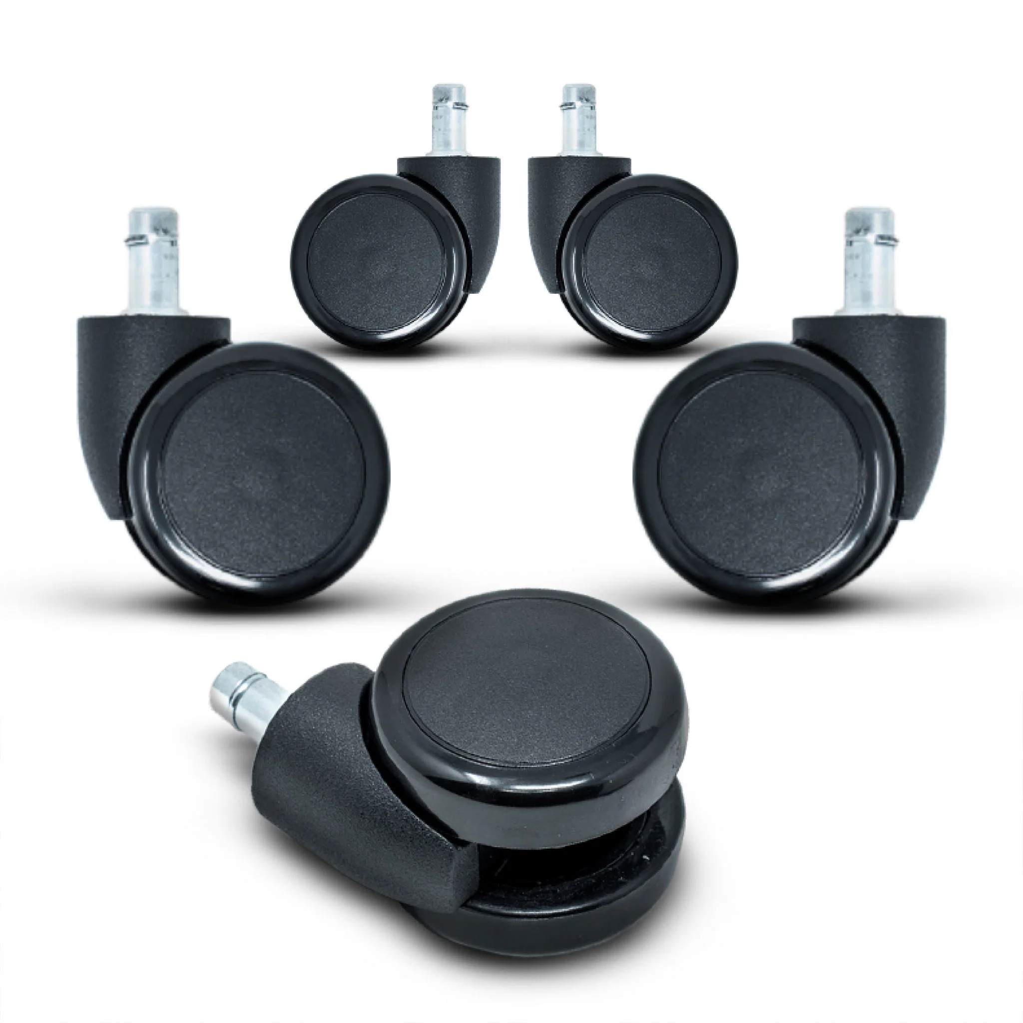55mm (2 inch) Casters for Steelcase Criterion & Other Older Model Chairs - Image 3