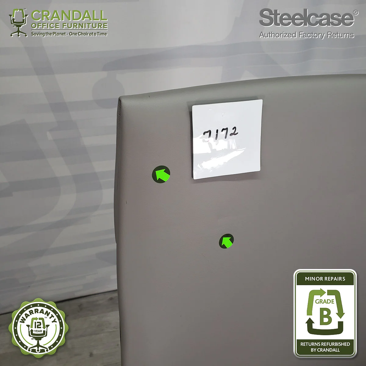7172 - Steelcase Gesture - Grade B **CLOSEOUT - NO RETURNS** - Image 3