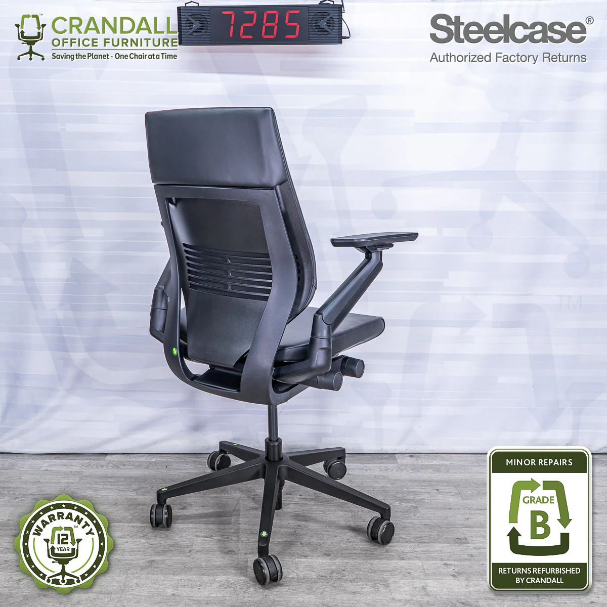 7285 - Steelcase Gesture - Grade B **CLOSEOUT Ð NO RETURNS** - Image 2