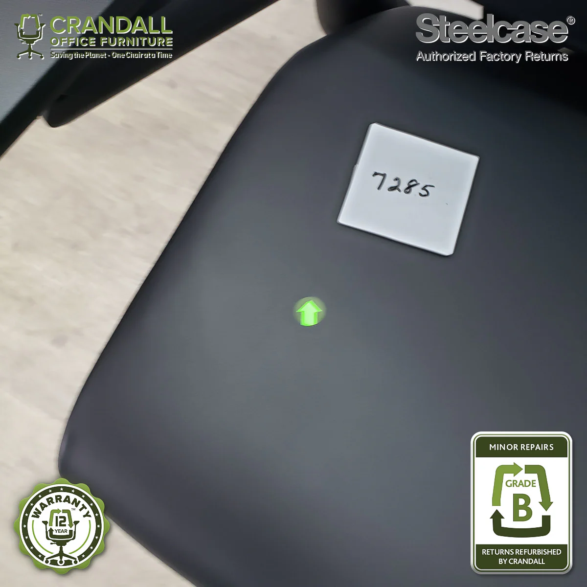 7285 - Steelcase Gesture - Grade B **CLOSEOUT Ð NO RETURNS** - Image 3