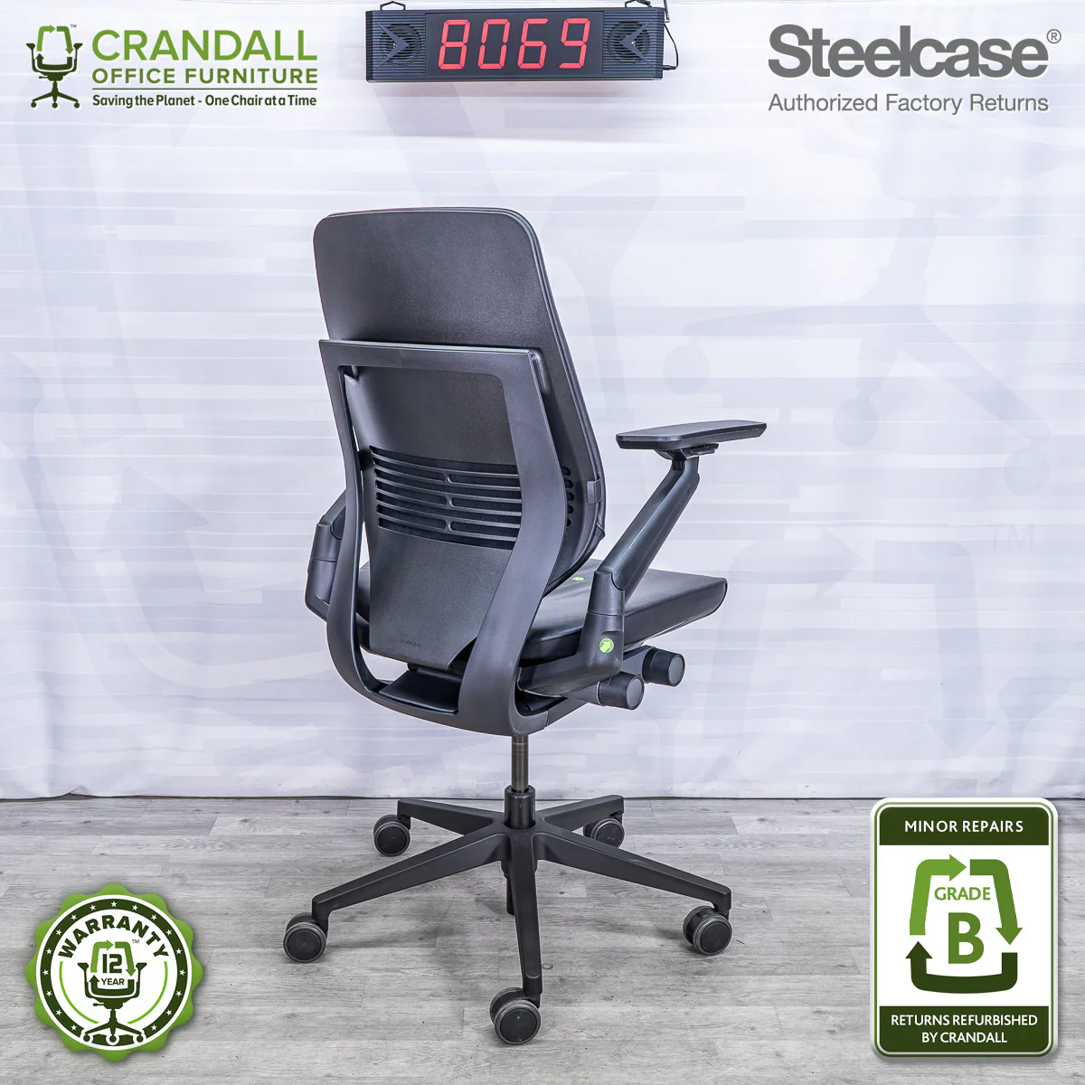 8069 - Steelcase Gesture - Grade B **CLOSEOUT - NO RETURNS** - Image 2