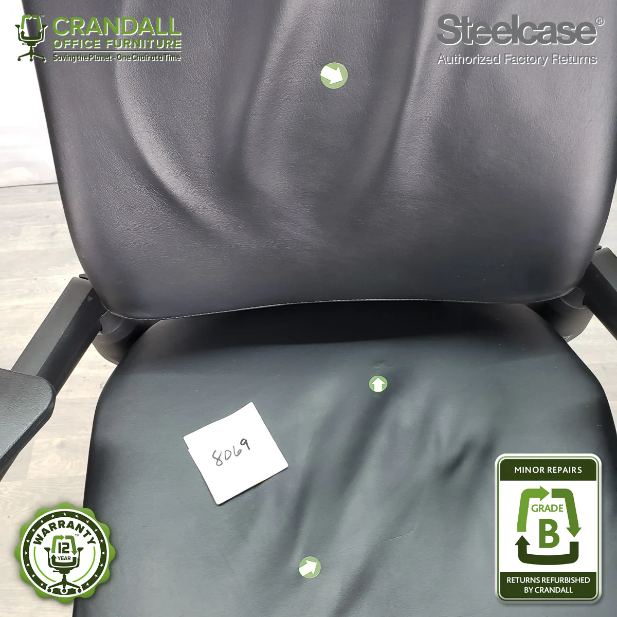 8069 - Steelcase Gesture - Grade B **CLOSEOUT - NO RETURNS** - Image 4