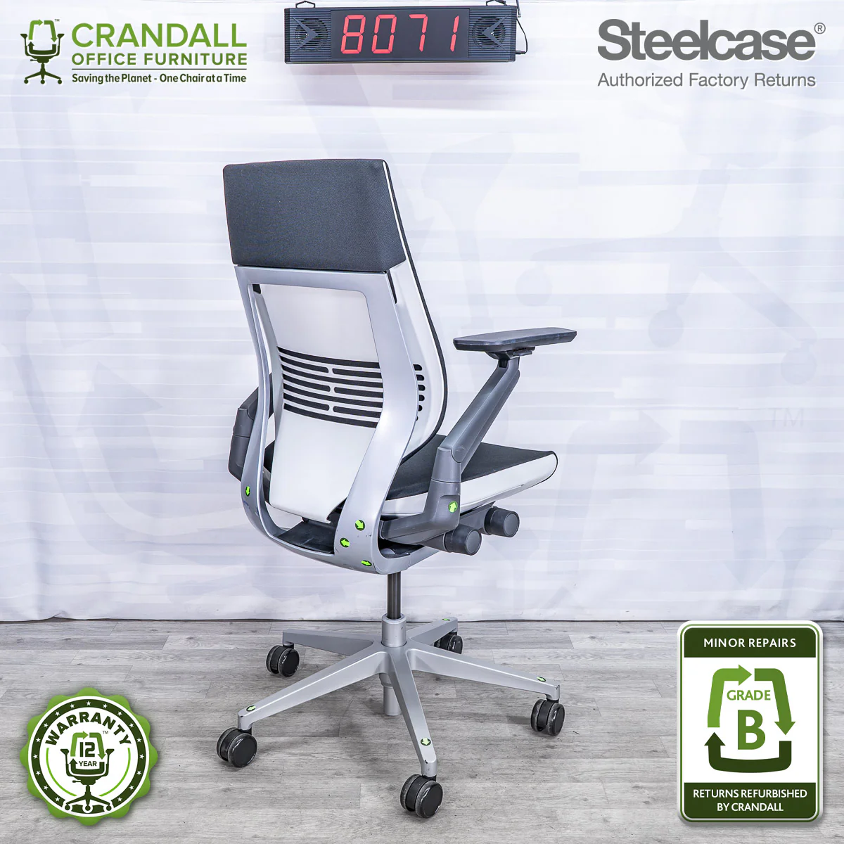 8071 - Steelcase Gesture - Grade B - Image 2