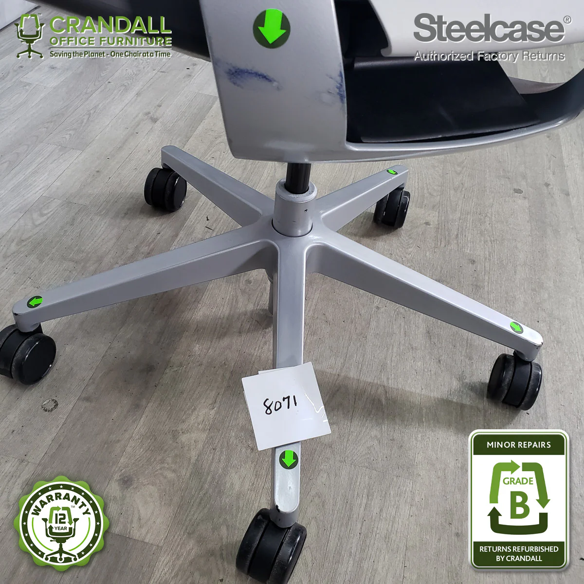 8071 - Steelcase Gesture - Grade B - Image 4