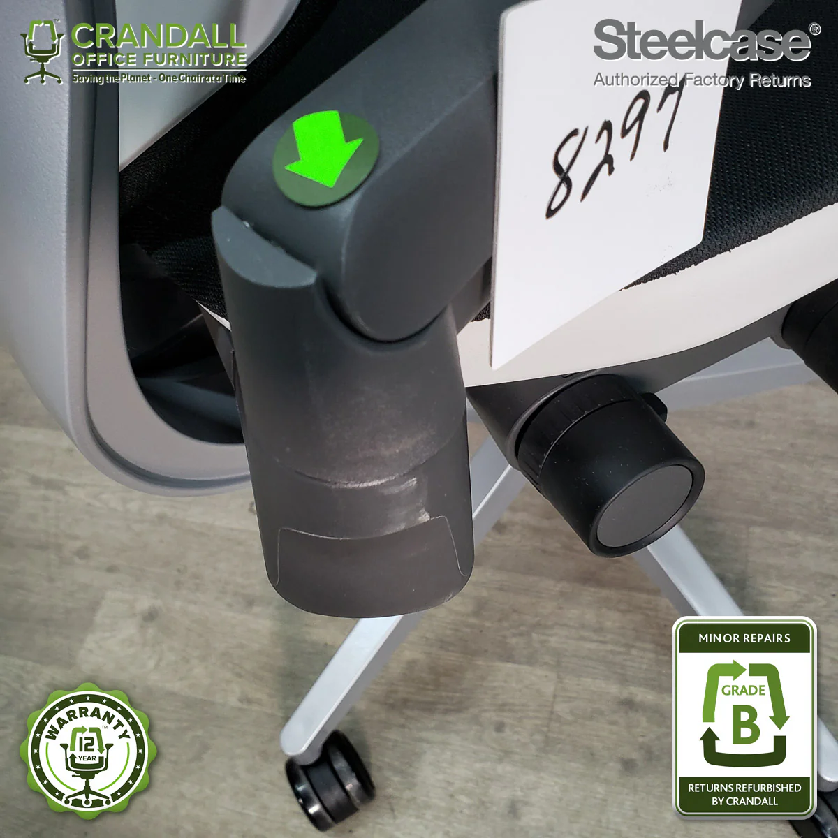 8297 - Steelcase Gesture - Grade B - Image 3