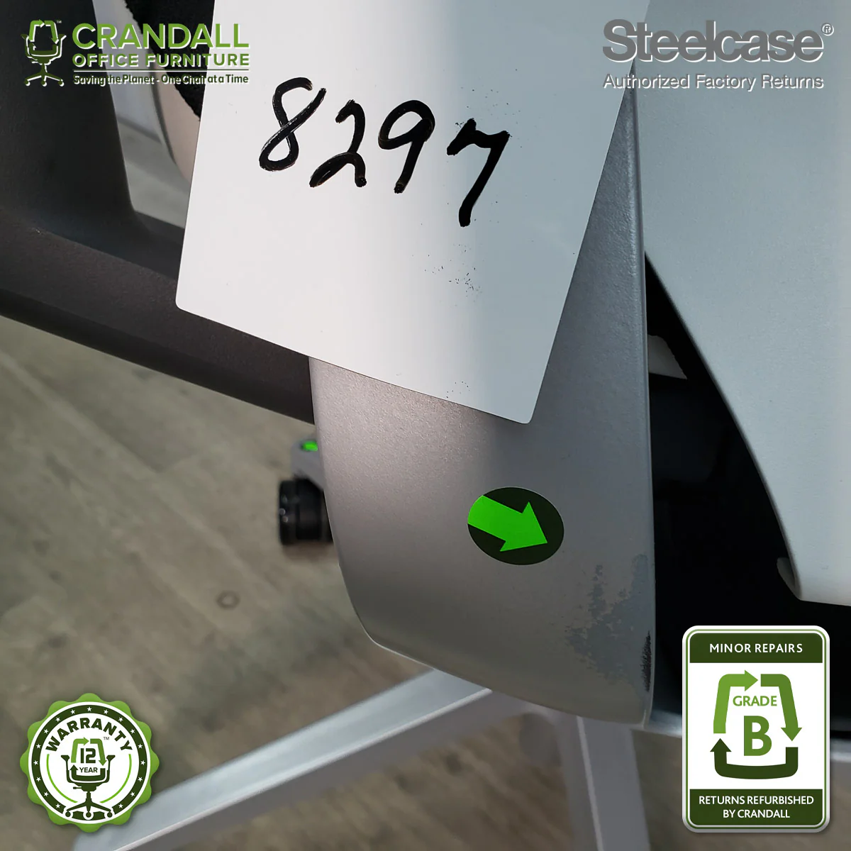 8297 - Steelcase Gesture - Grade B - Image 4