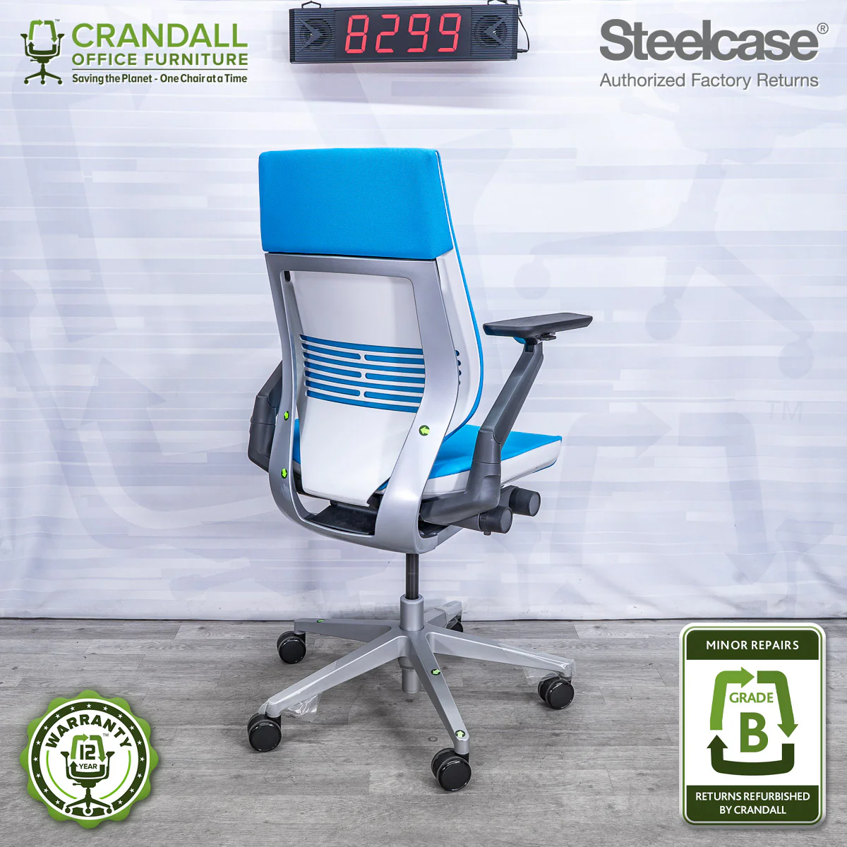 8299 - Steelcase Gesture - Grade B - Image 2