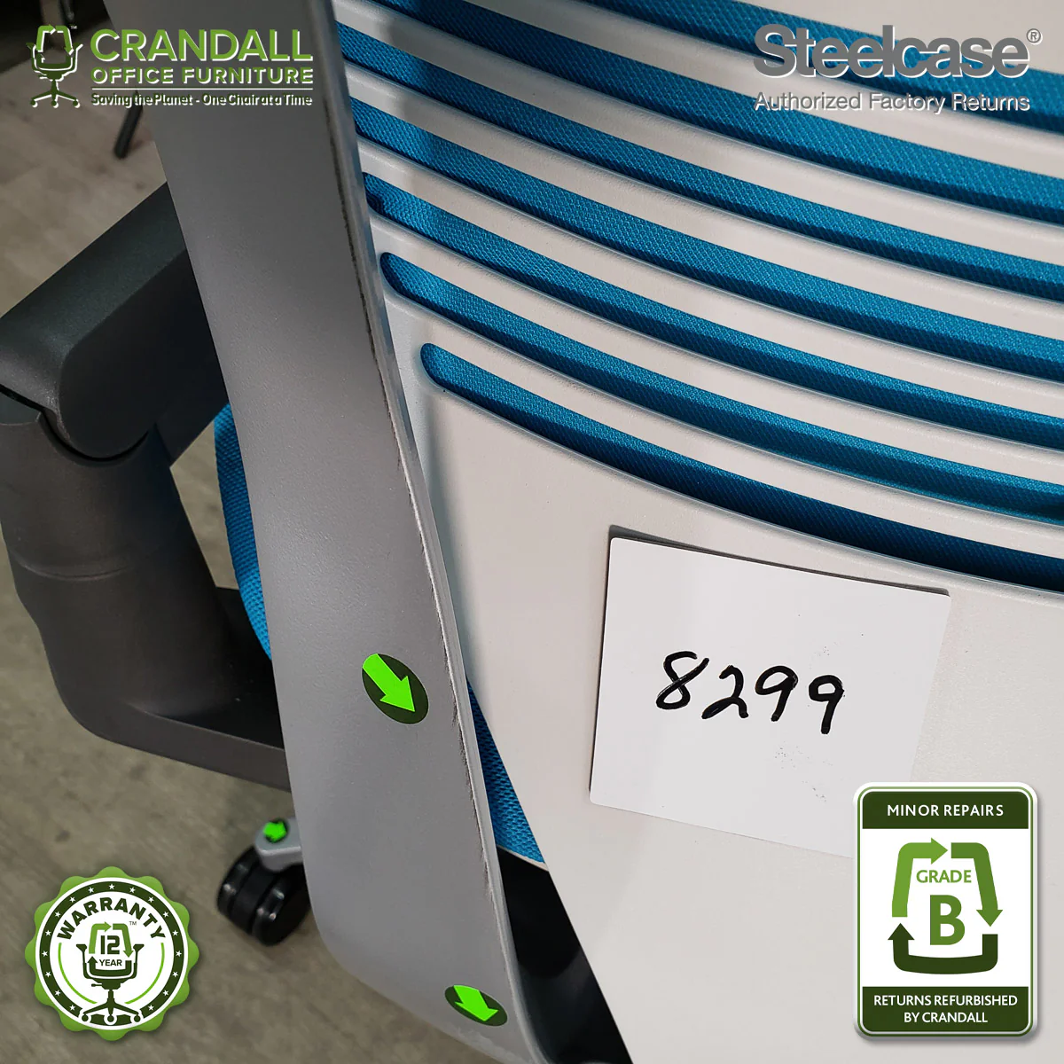 8299 - Steelcase Gesture - Grade B - Image 3