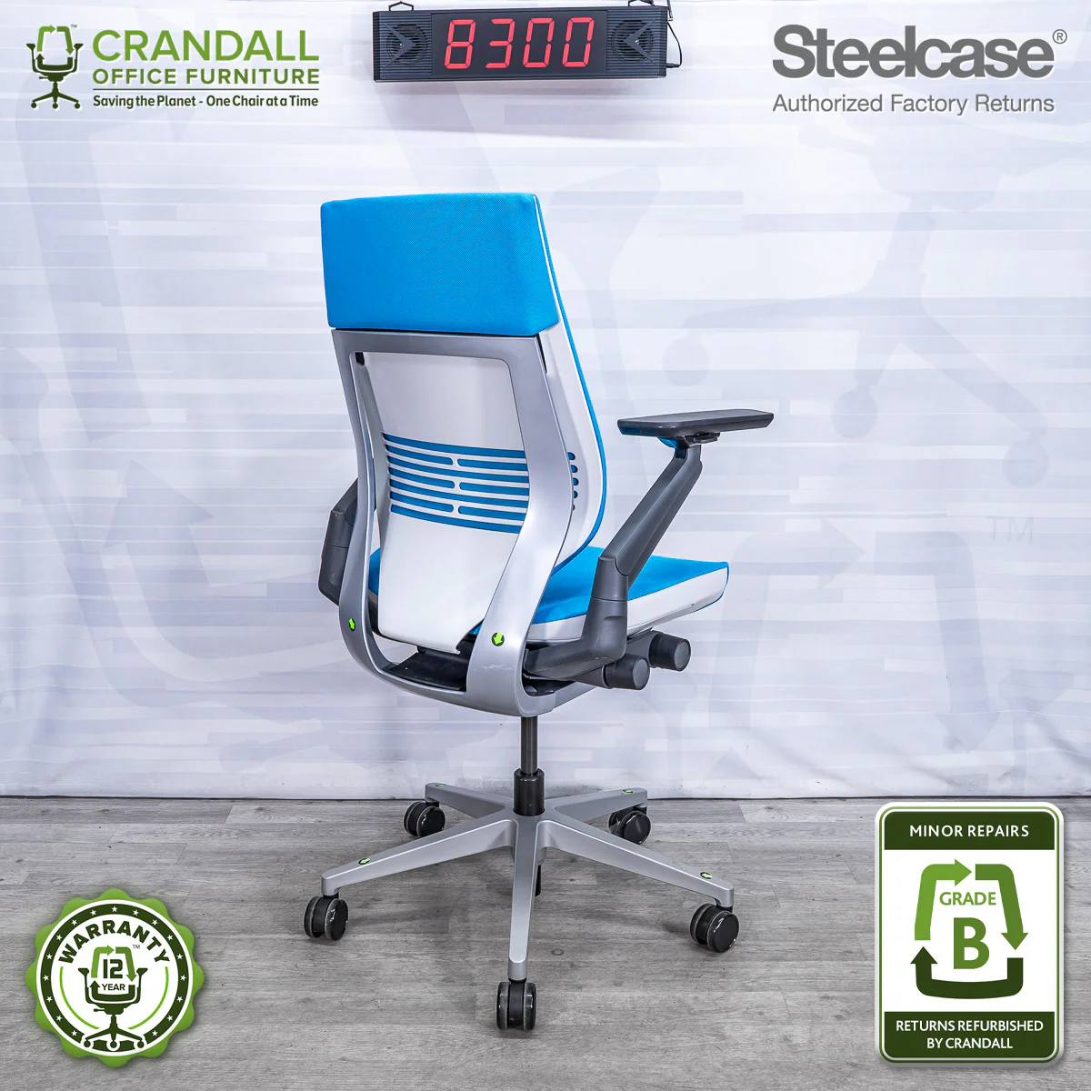 8300 - Steelcase Gesture - Grade B - Image 2