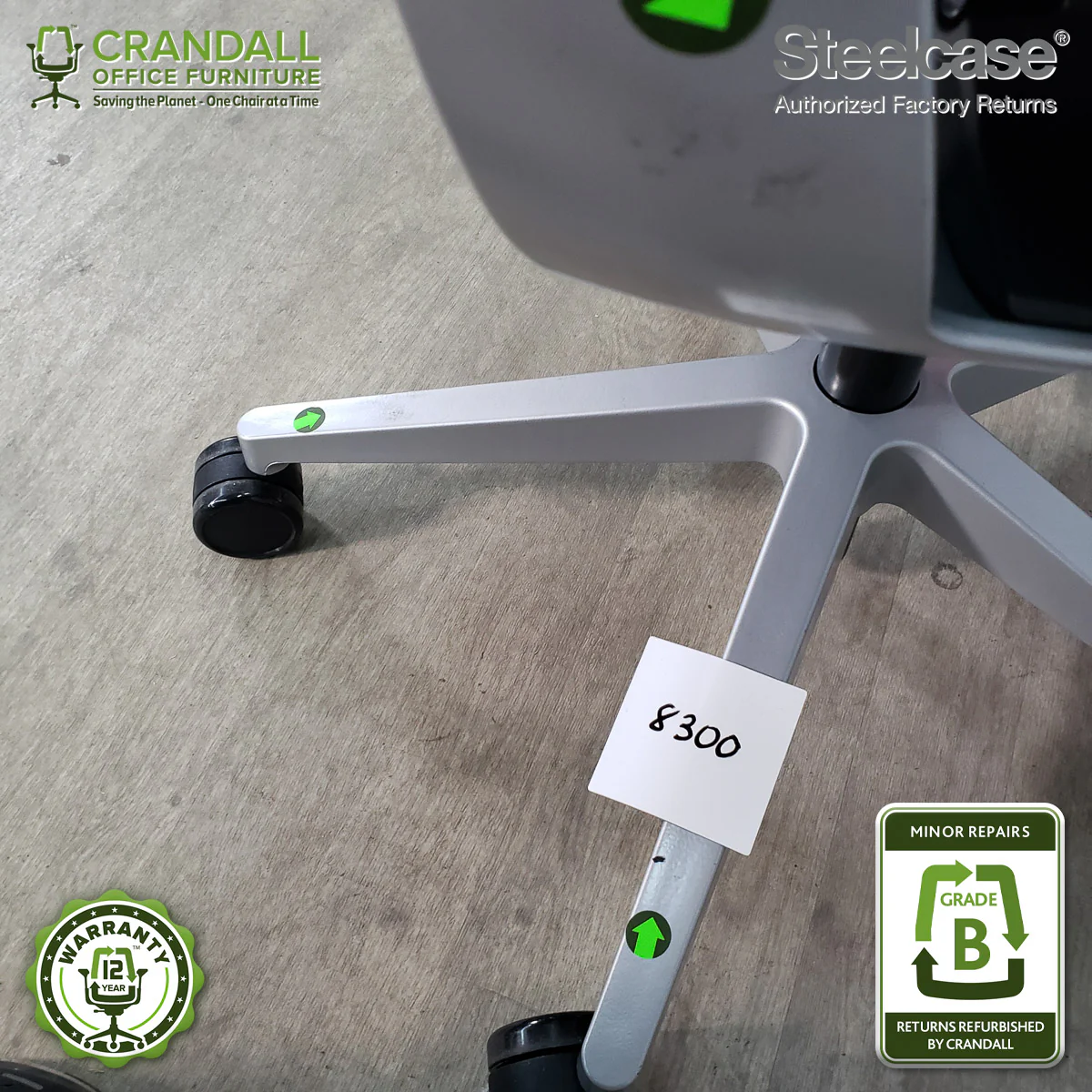 8300 - Steelcase Gesture - Grade B - Image 3
