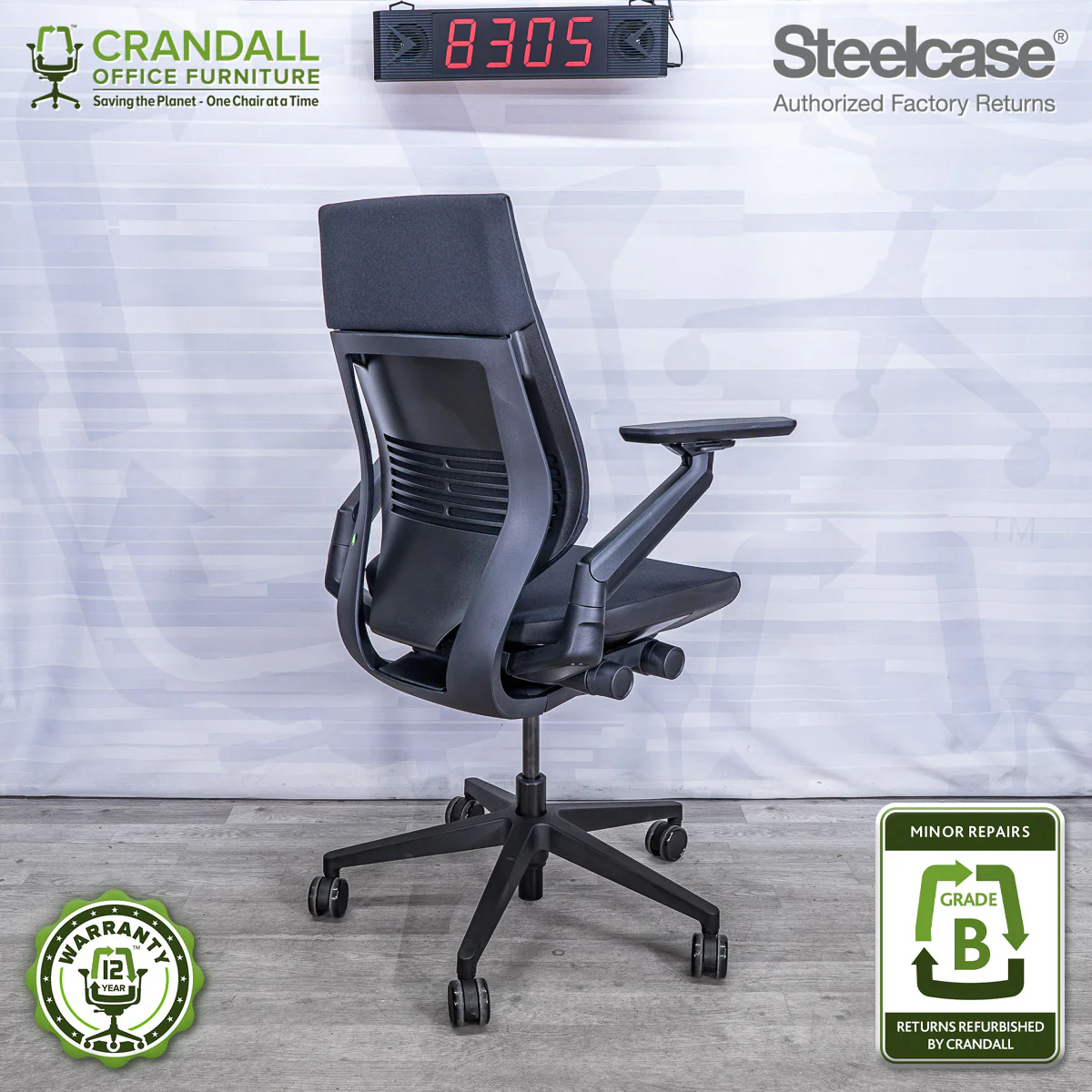 8305 - Steelcase Gesture - Grade B - Image 2