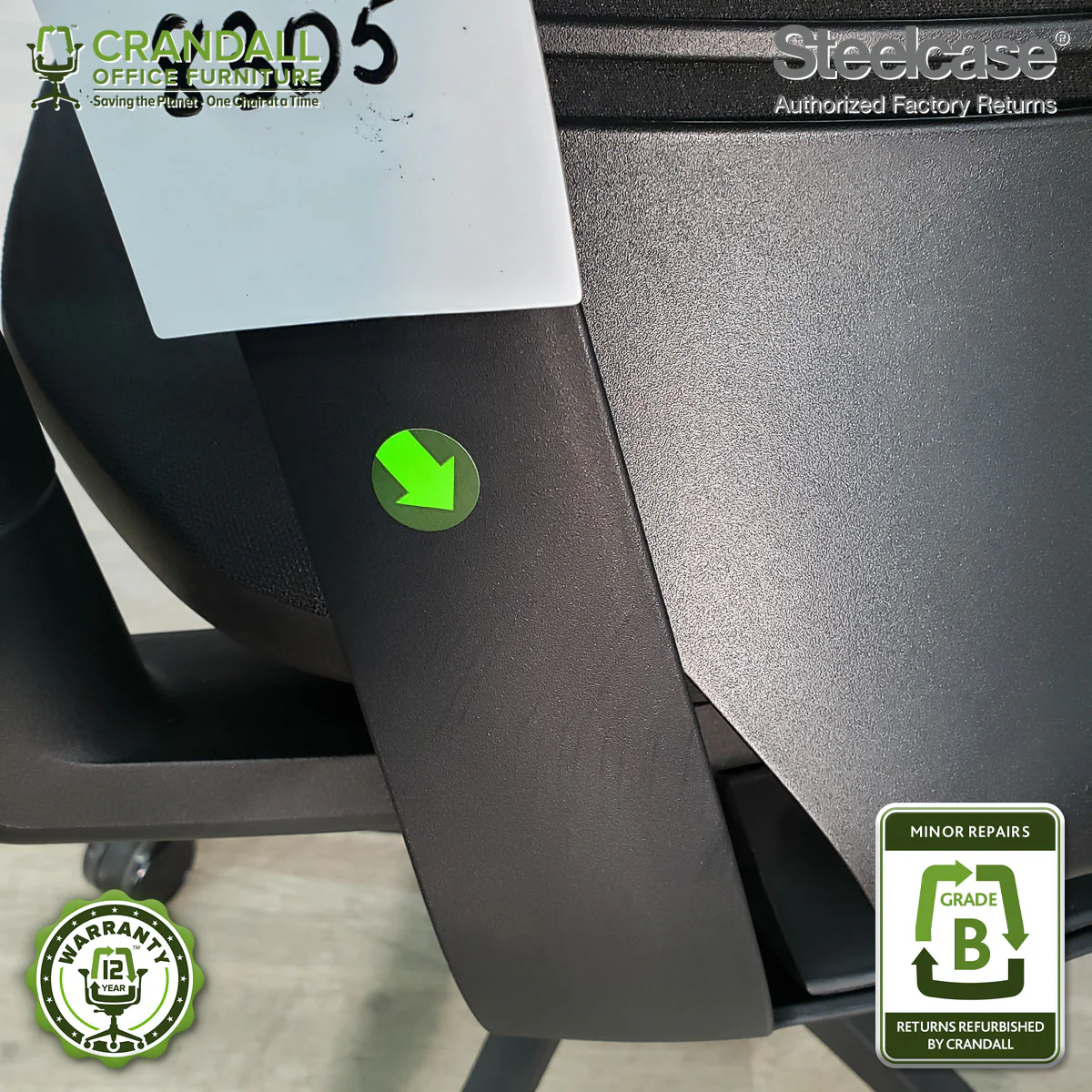 8305 - Steelcase Gesture - Grade B - Image 3