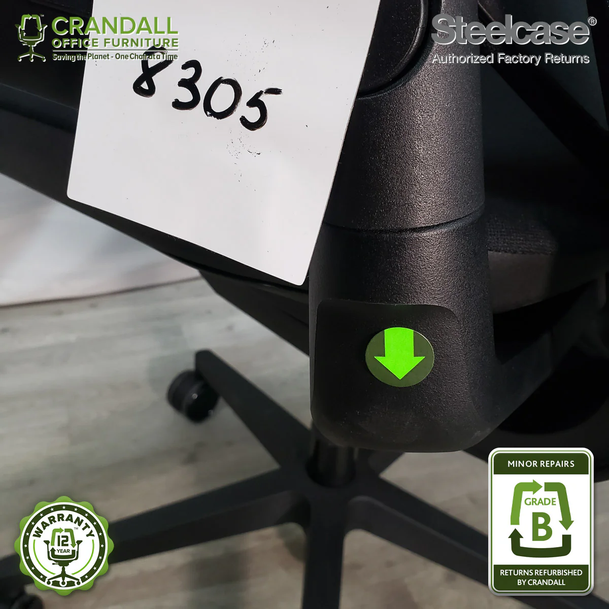 8305 - Steelcase Gesture - Grade B - Image 4