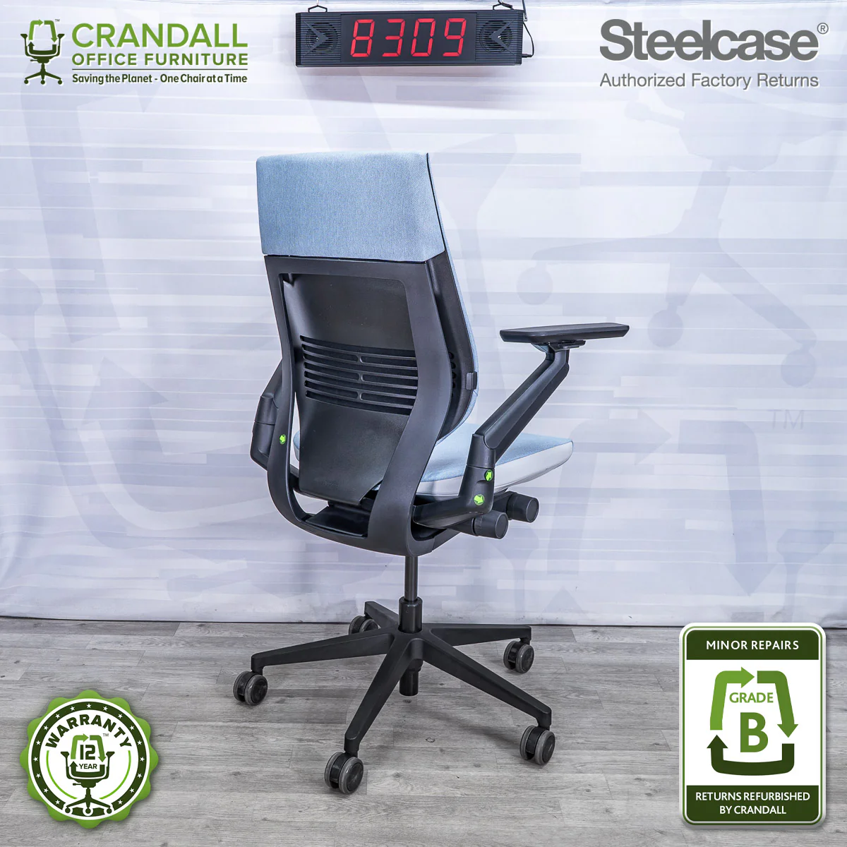 8309 - Steelcase Gesture - Grade B - Image 2
