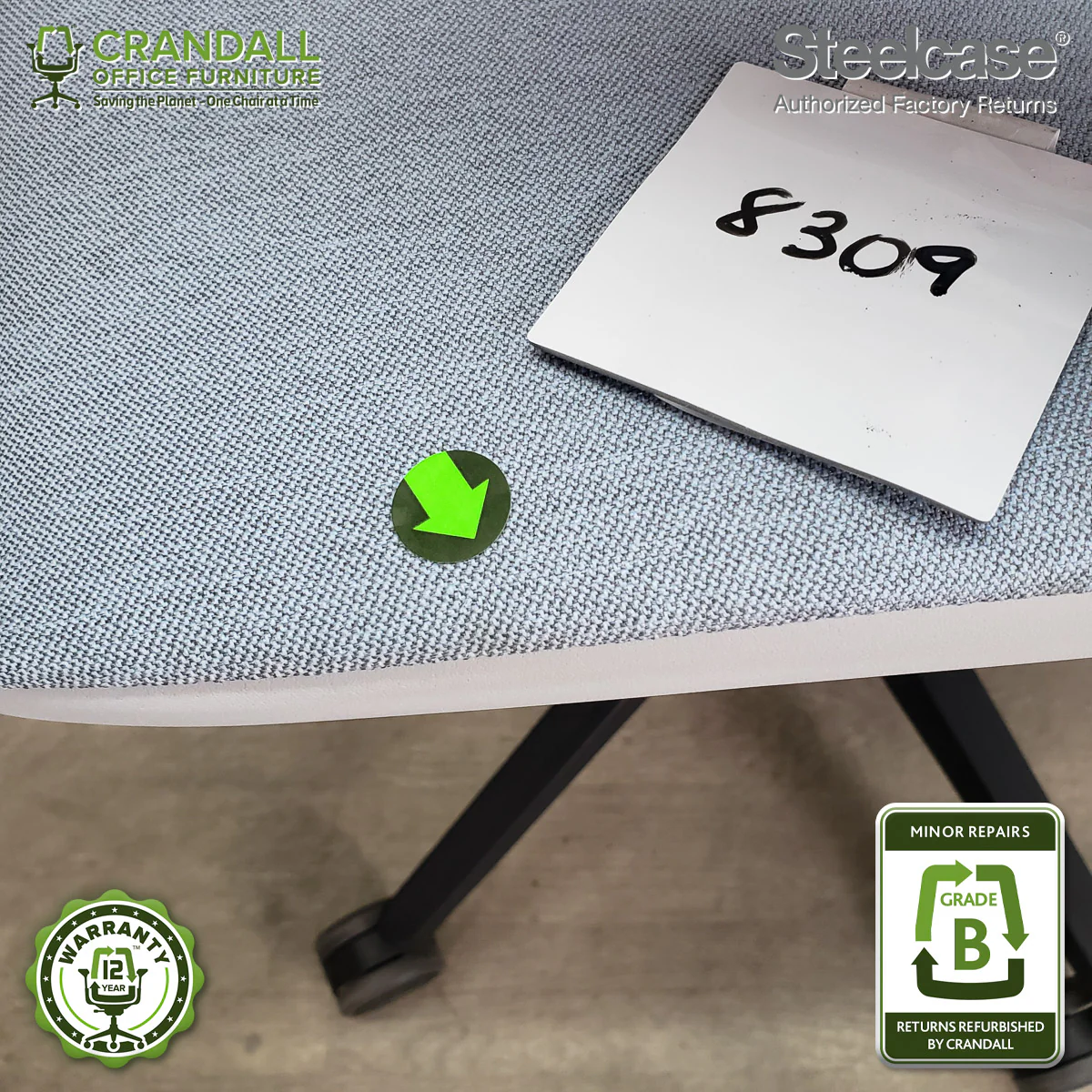8309 - Steelcase Gesture - Grade B - Image 4