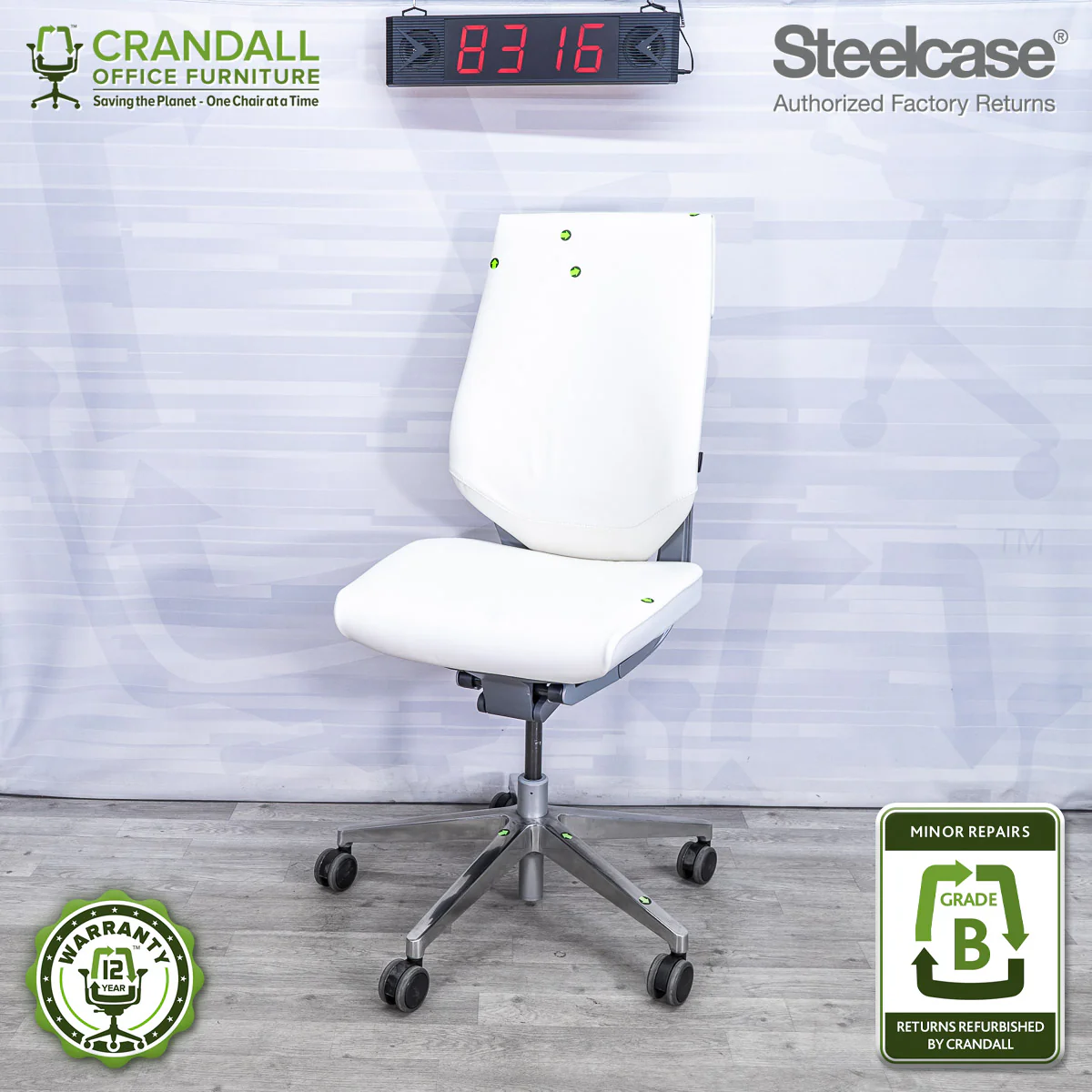 8316 - Steelcase Gesture - Grade B **CLOSEOUT - NO RETURNS**