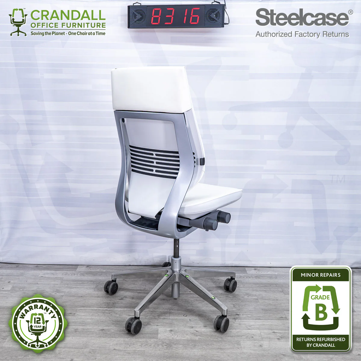 8316 - Steelcase Gesture - Grade B **CLOSEOUT - NO RETURNS** - Image 2