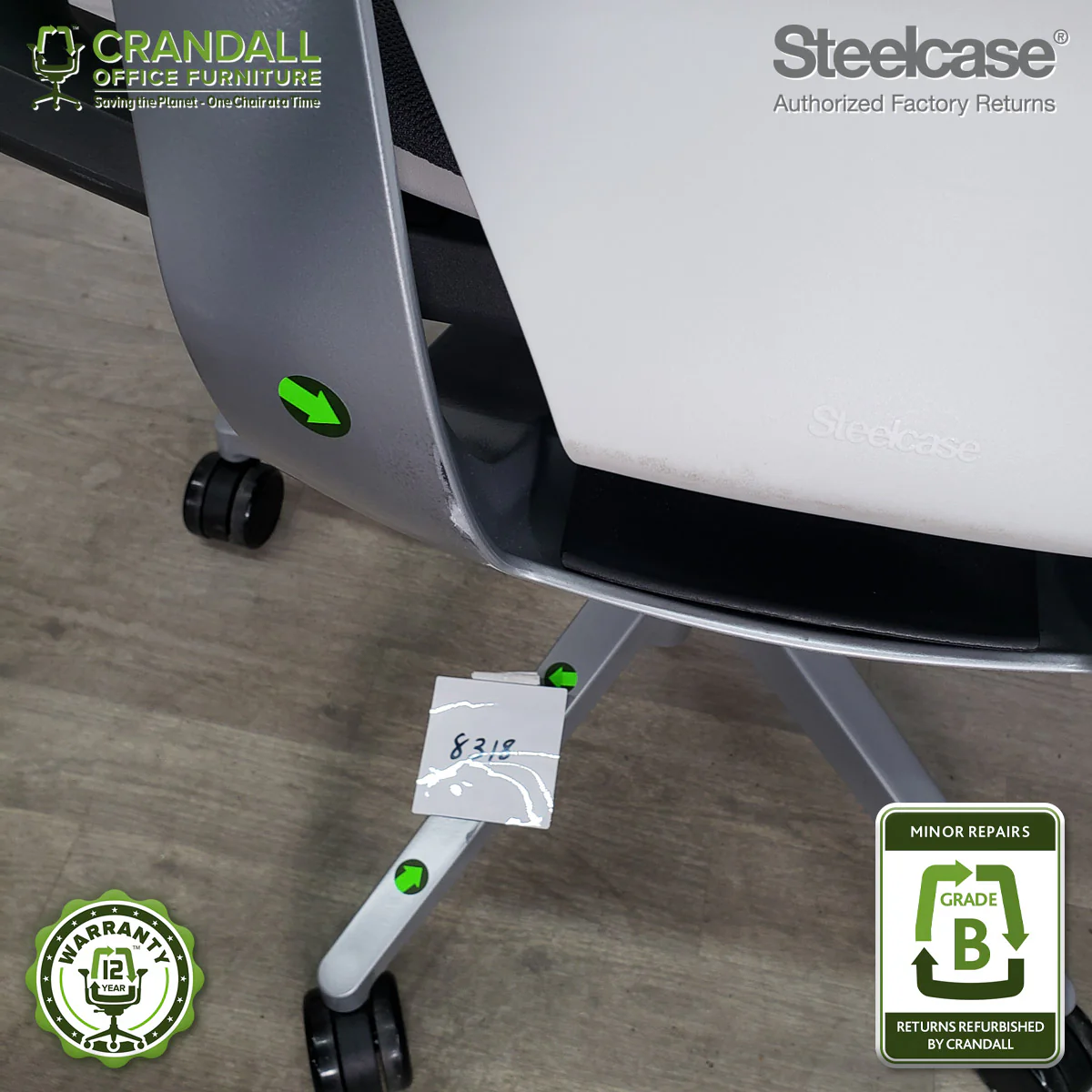 8318 - Steelcase Gesture - Grade B - Image 3