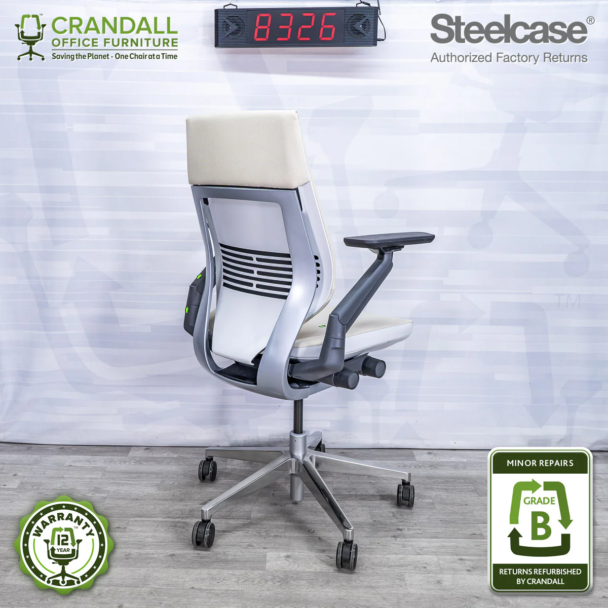 8326 - Steelcase Gesture - Grade B - Image 2