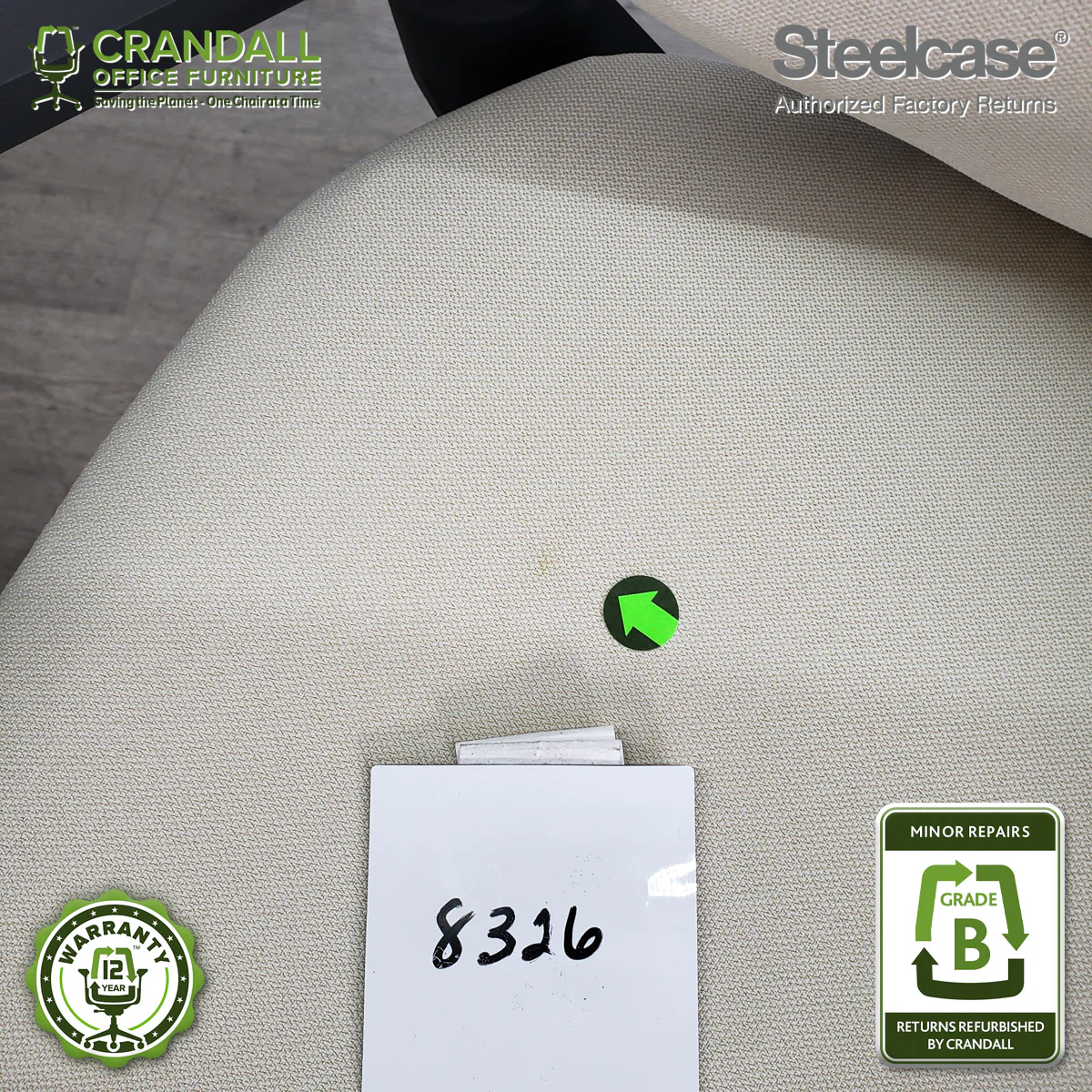 8326 - Steelcase Gesture - Grade B - Image 3