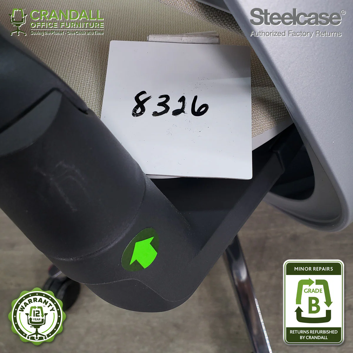 8326 - Steelcase Gesture - Grade B - Image 4