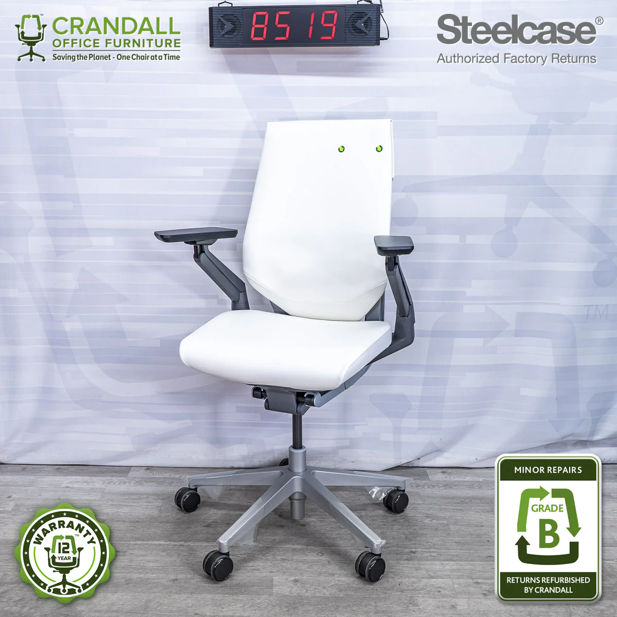 8519 - Steelcase Gesture - Grade B **CLOSEOUT - NO RETURNS**
