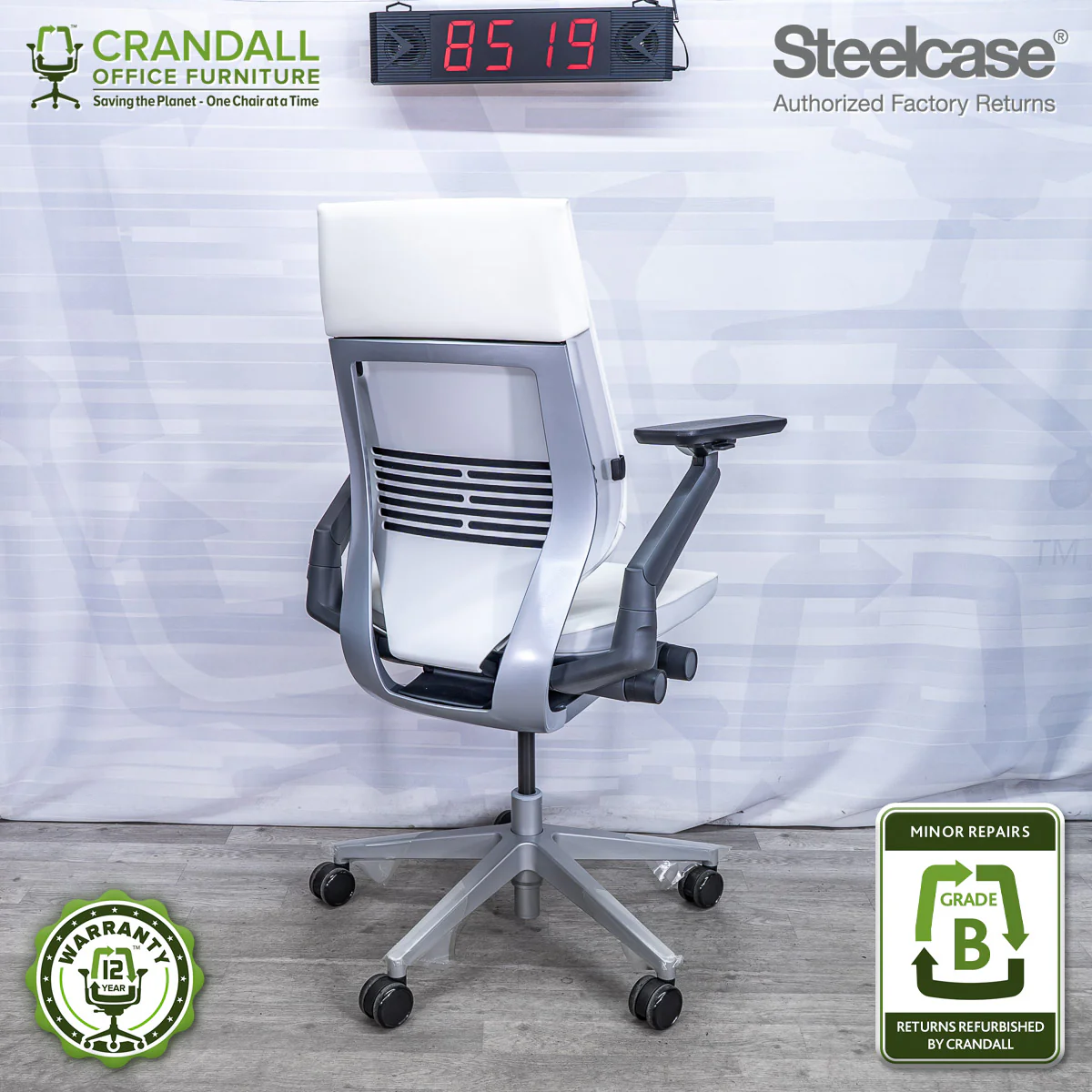 8519 - Steelcase Gesture - Grade B **CLOSEOUT - NO RETURNS** - Image 2