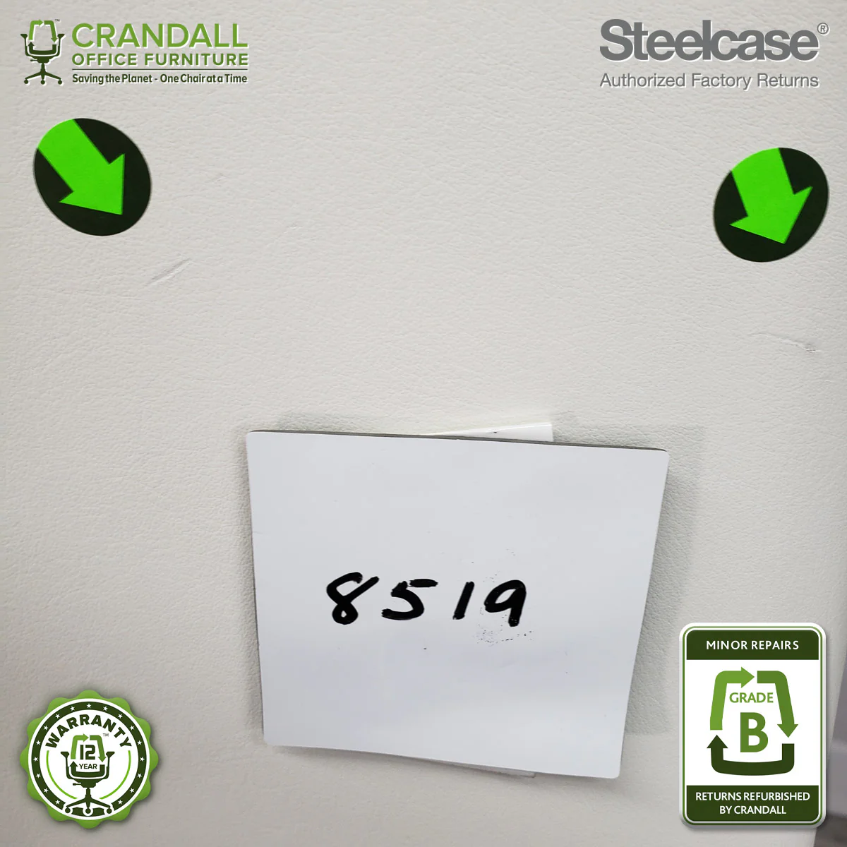 8519 - Steelcase Gesture - Grade B **CLOSEOUT - NO RETURNS** - Image 3