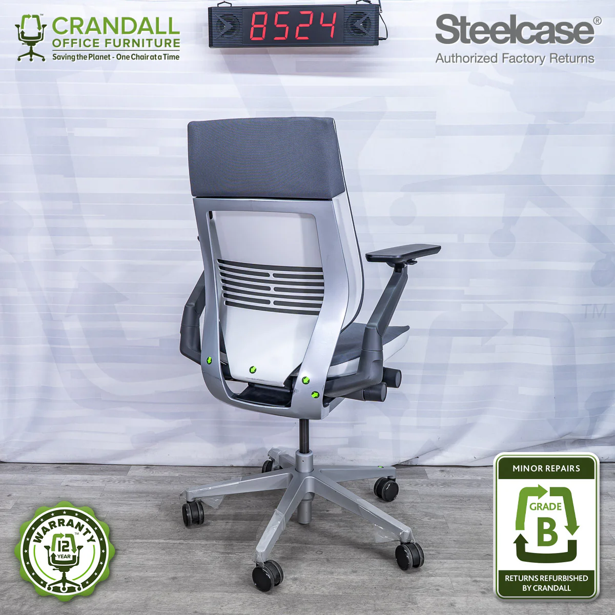 8524 - Steelcase Gesture - Grade B - Image 2