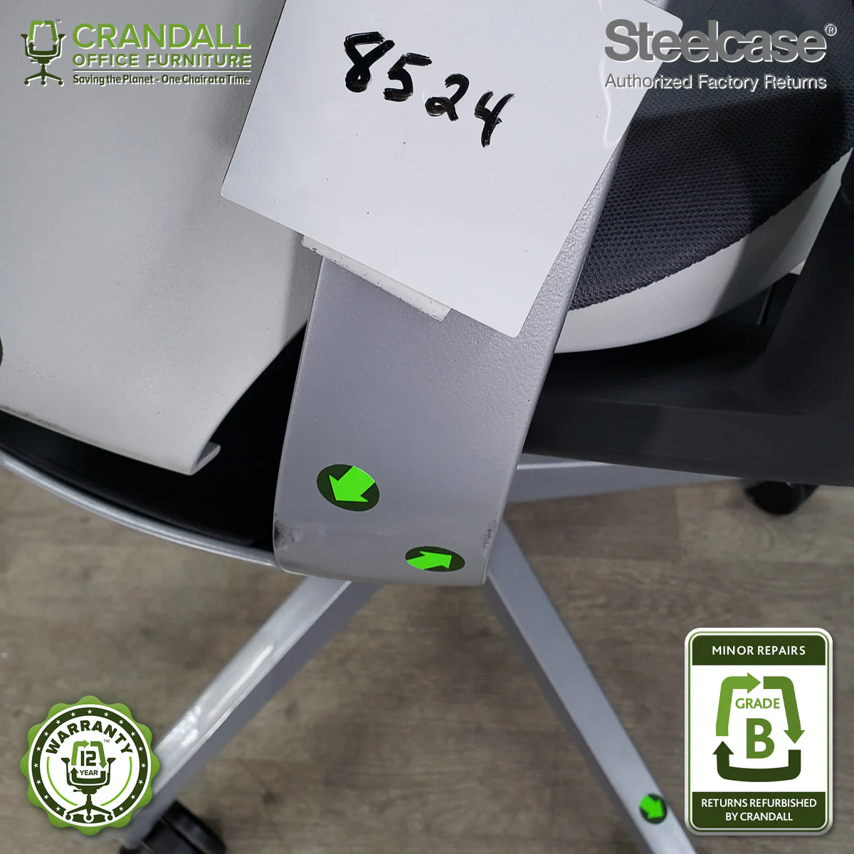 8524 - Steelcase Gesture - Grade B - Image 3