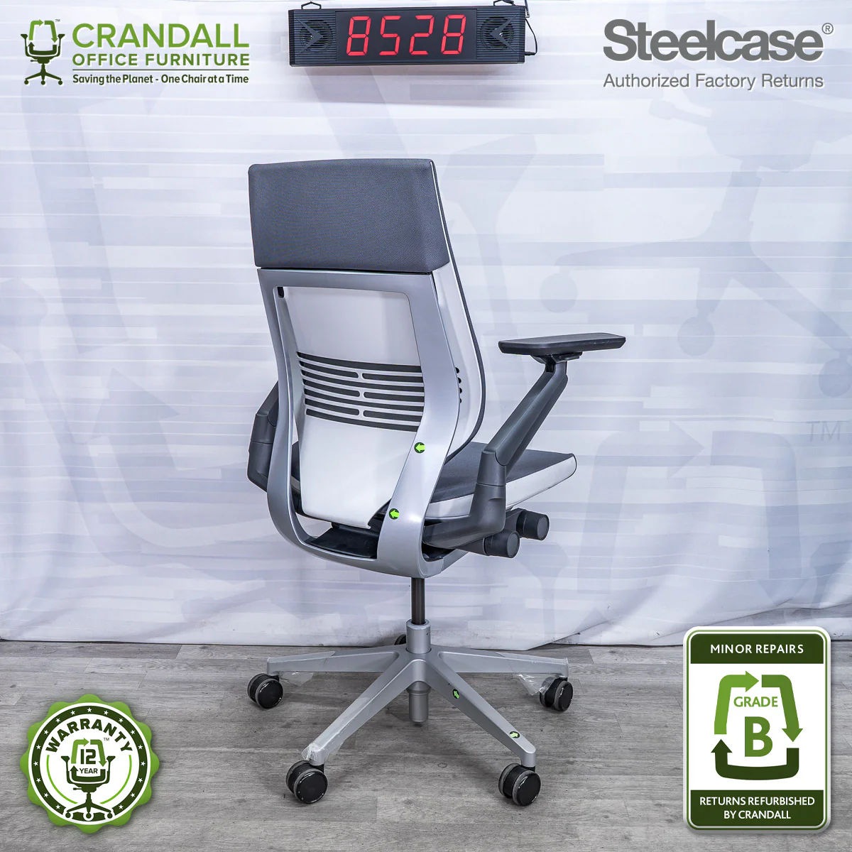 8528 - Steelcase Gesture - Grade B - Image 2