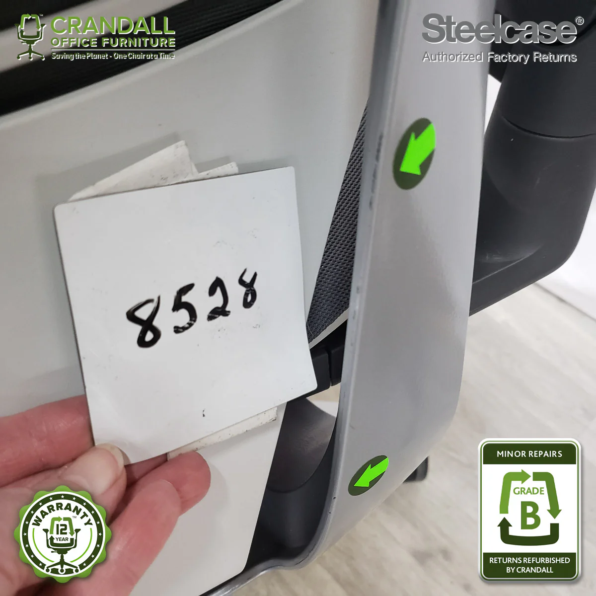 8528 - Steelcase Gesture - Grade B - Image 4