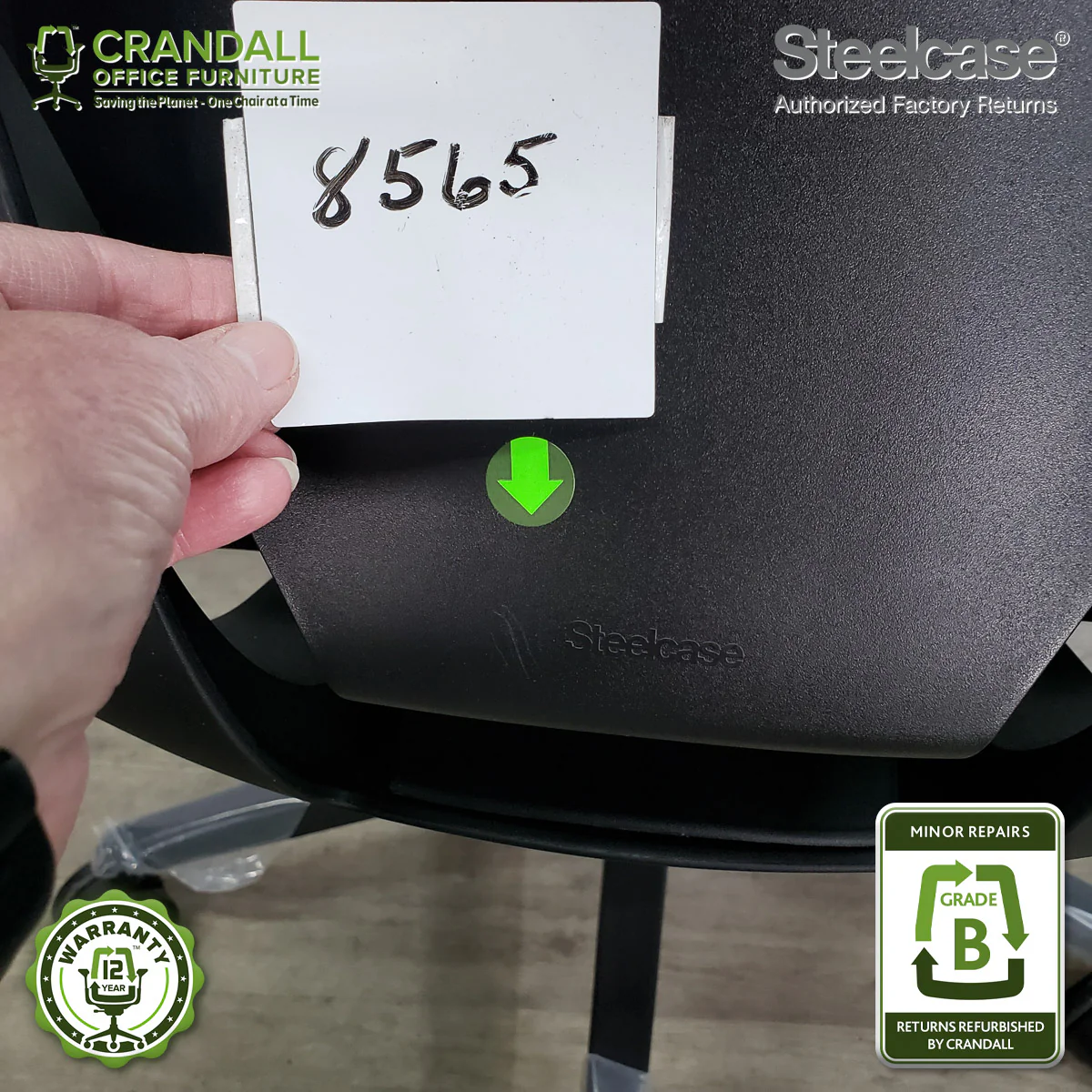 8565 - Steelcase Gesture - Grade B **CLOSEOUT - NO RETURNS** - Image 4