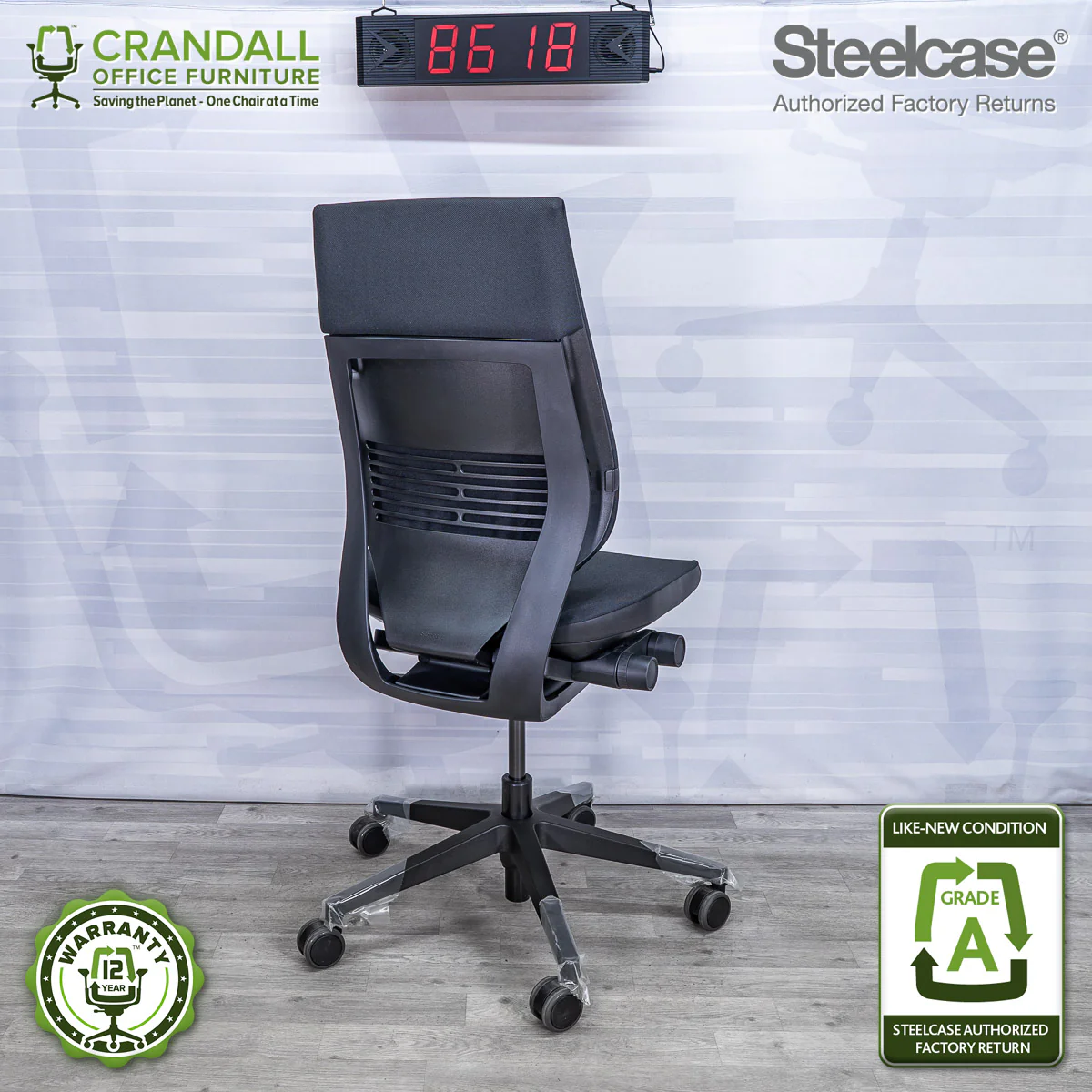 8618 - Steelcase Gesture - Grade A **CLOSEOUT - NO RETURNS** - Image 2