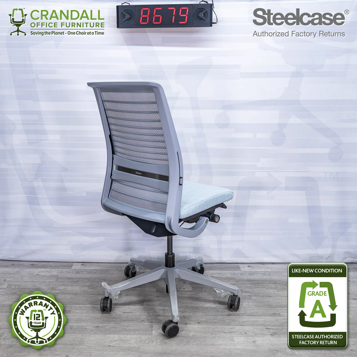8679 - Steelcase V2 Think - Grade A **CLOSEOUT - NO RETURNS** - Image 2