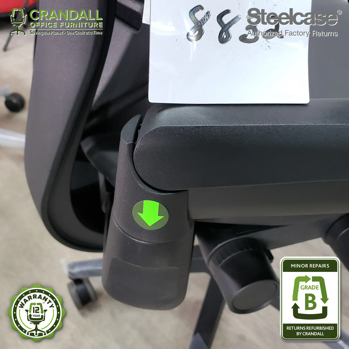 8832 - Steelcase Gesture - Grade B - Image 4