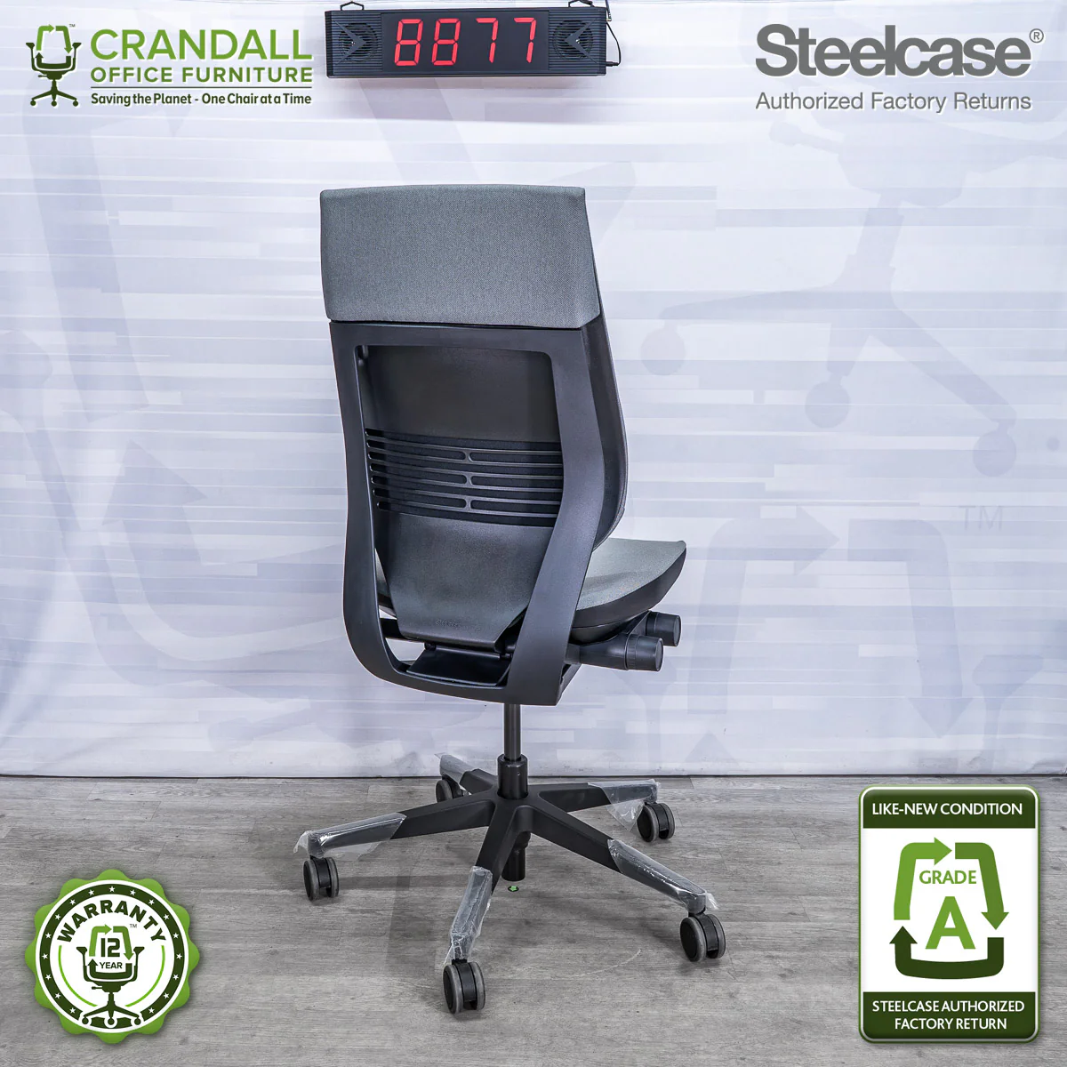 8877 - Steelcase Gesture - Grade A **CLOSEOUT - NO RETURNS** - Image 2