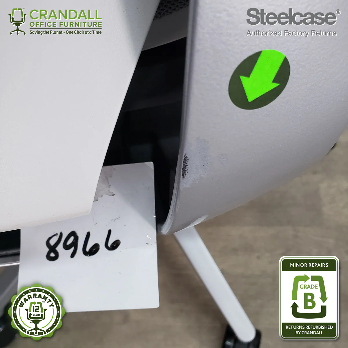 8966 - Steelcase Gesture - Grade B - Image 3