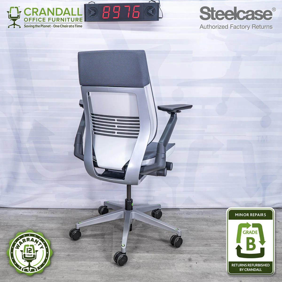 8976 - Steelcase Gesture - Grade B **CLOSEOUT - NO RETURNS** - Image 2