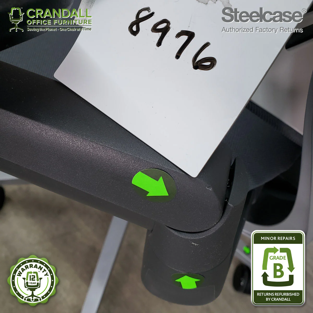 8976 - Steelcase Gesture - Grade B **CLOSEOUT - NO RETURNS** - Image 4