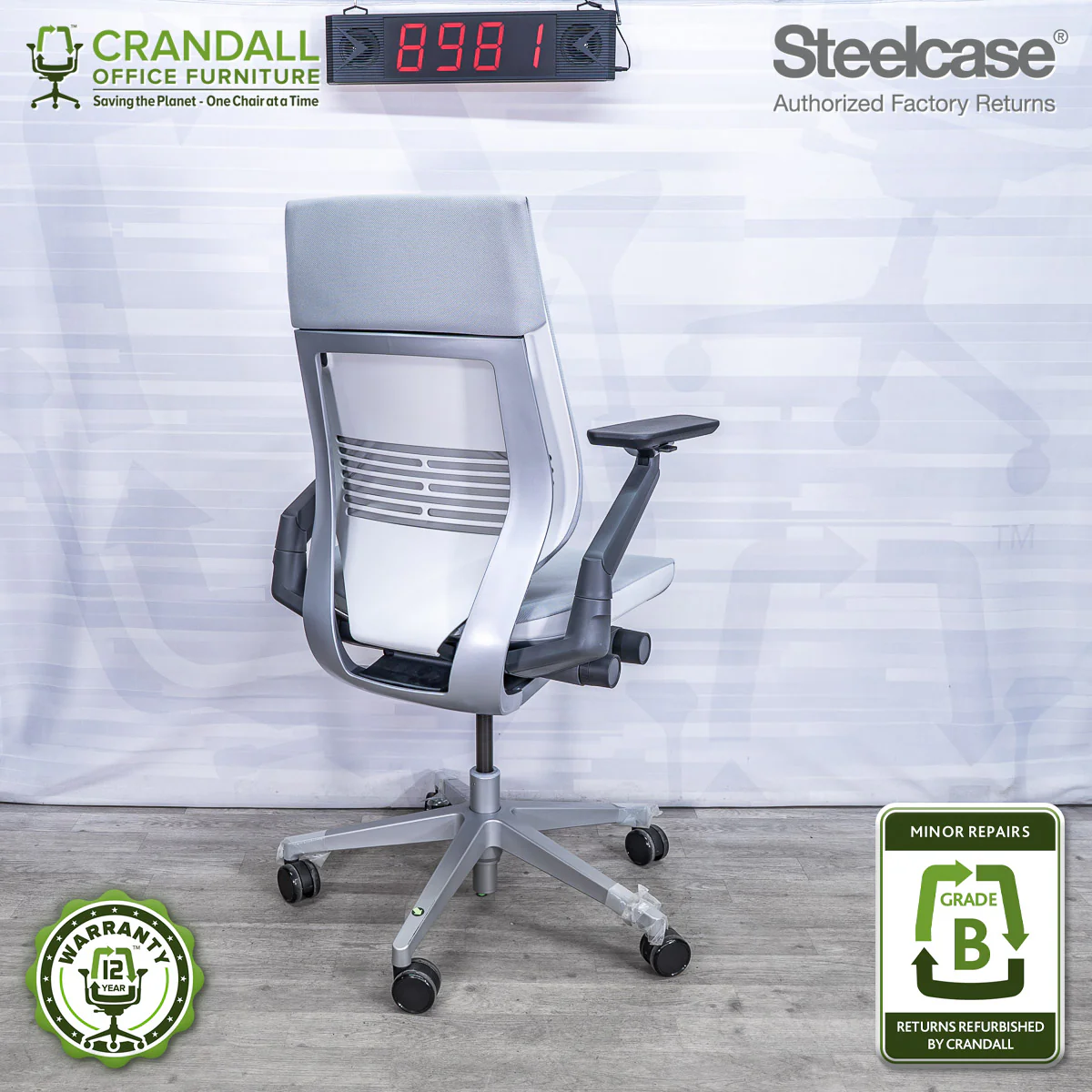 8981 - Steelcase Gesture - Grade B - Image 2