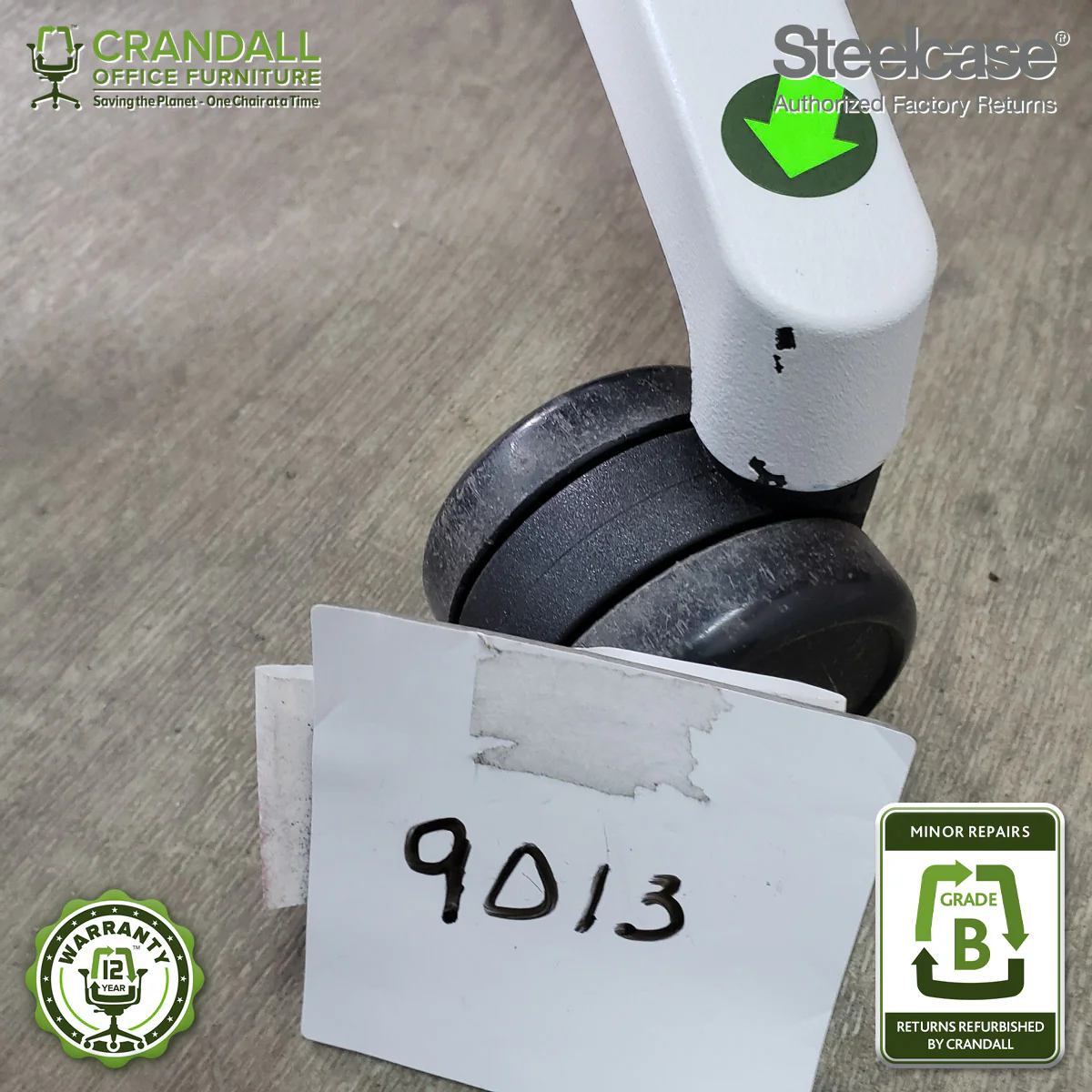 9013 - Steelcase V2 Think - Grade B **CLOSEOUT - NO RETURNS** - Image 3