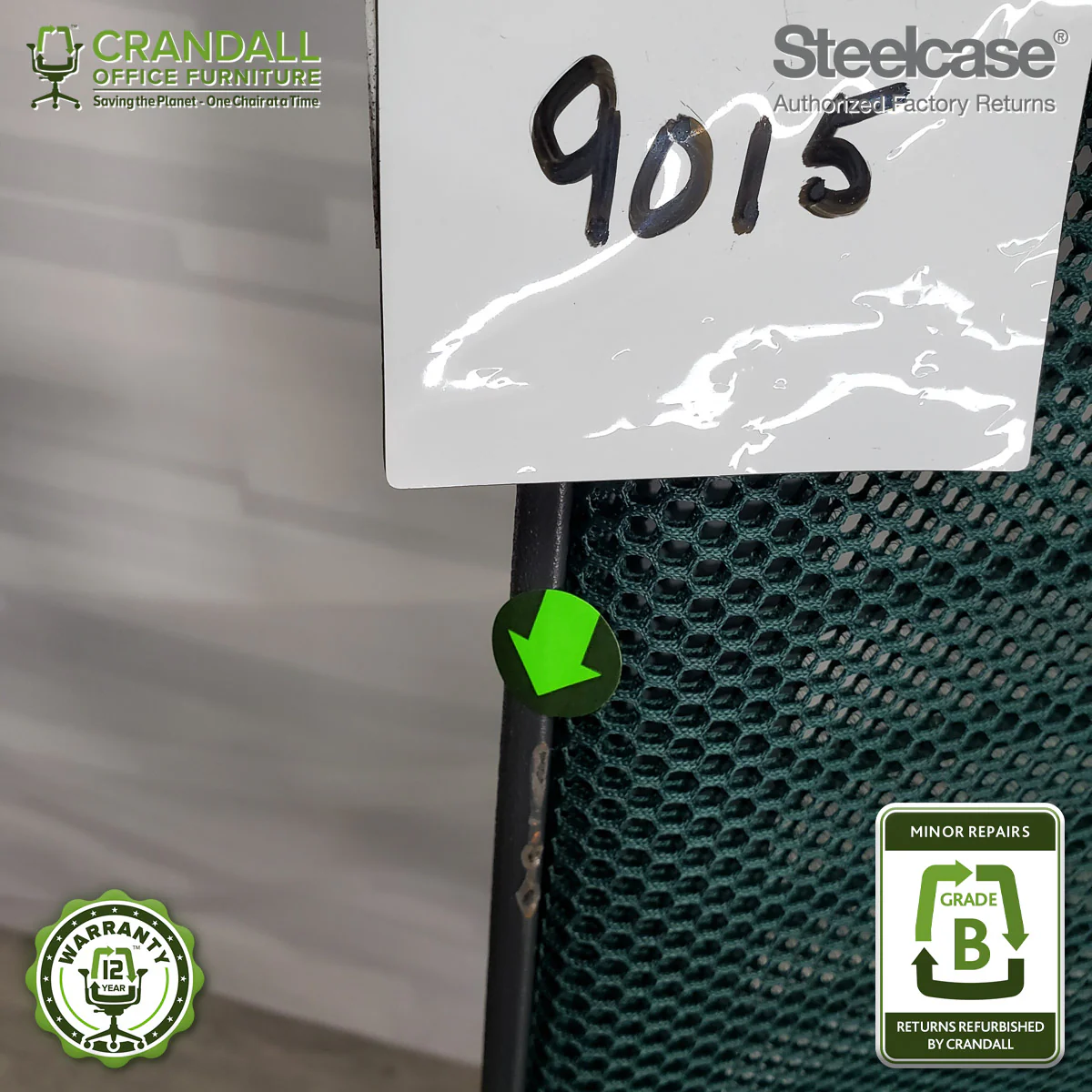 9015 - Steelcase V2 Think - Grade B - Image 3