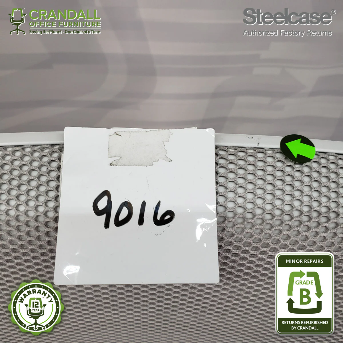 9016 - Steelcase V2 Think - Grade B **CLOSEOUT - NO RETURNS** - Image 3