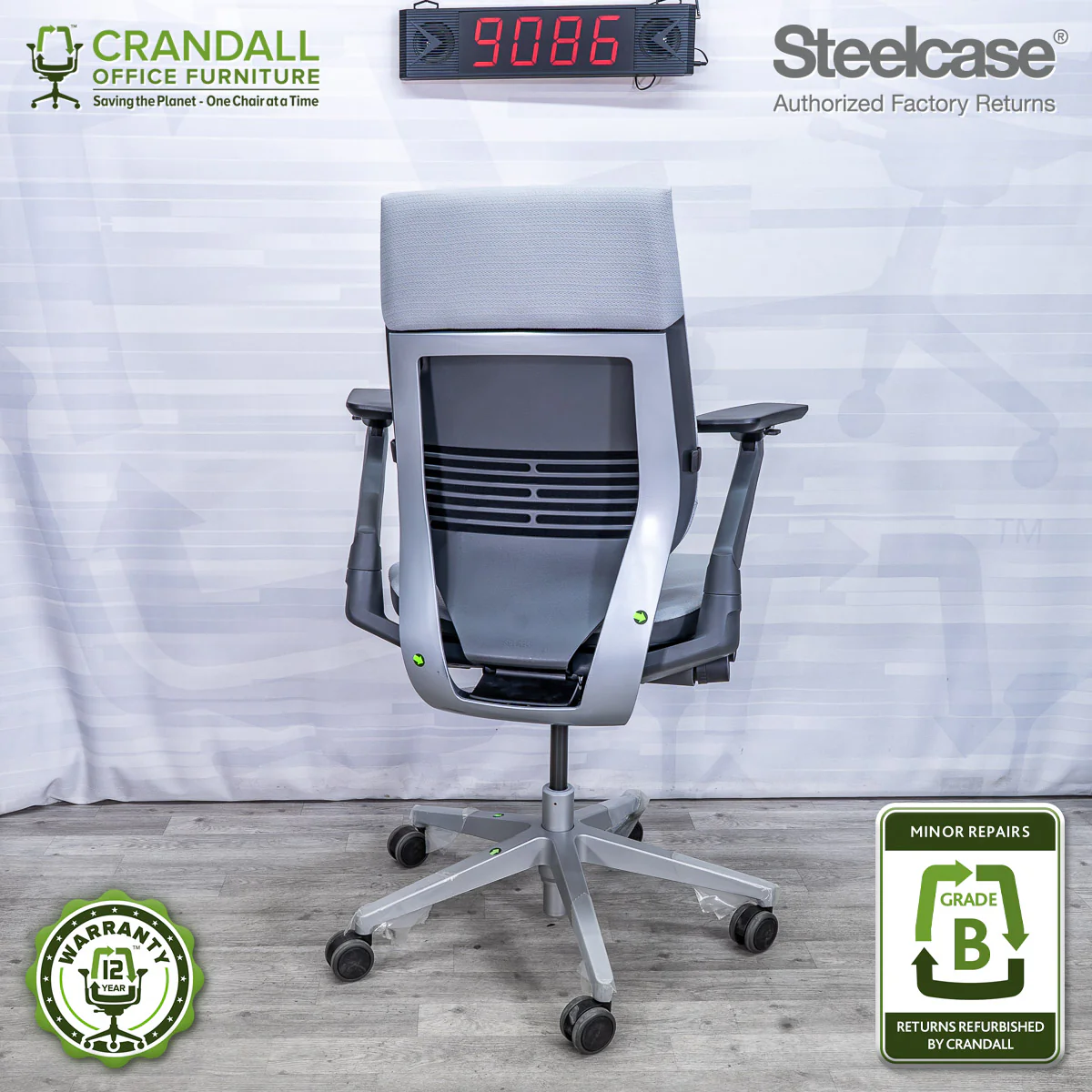 9086 - Steelcase Gesture - Grade B **CLOSEOUT - NO RETURNS** - Image 2