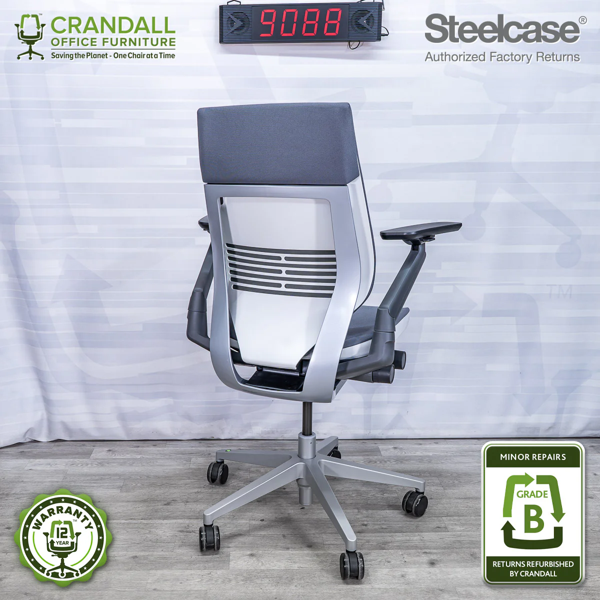 9088 - Steelcase Gesture - Grade B - Image 2