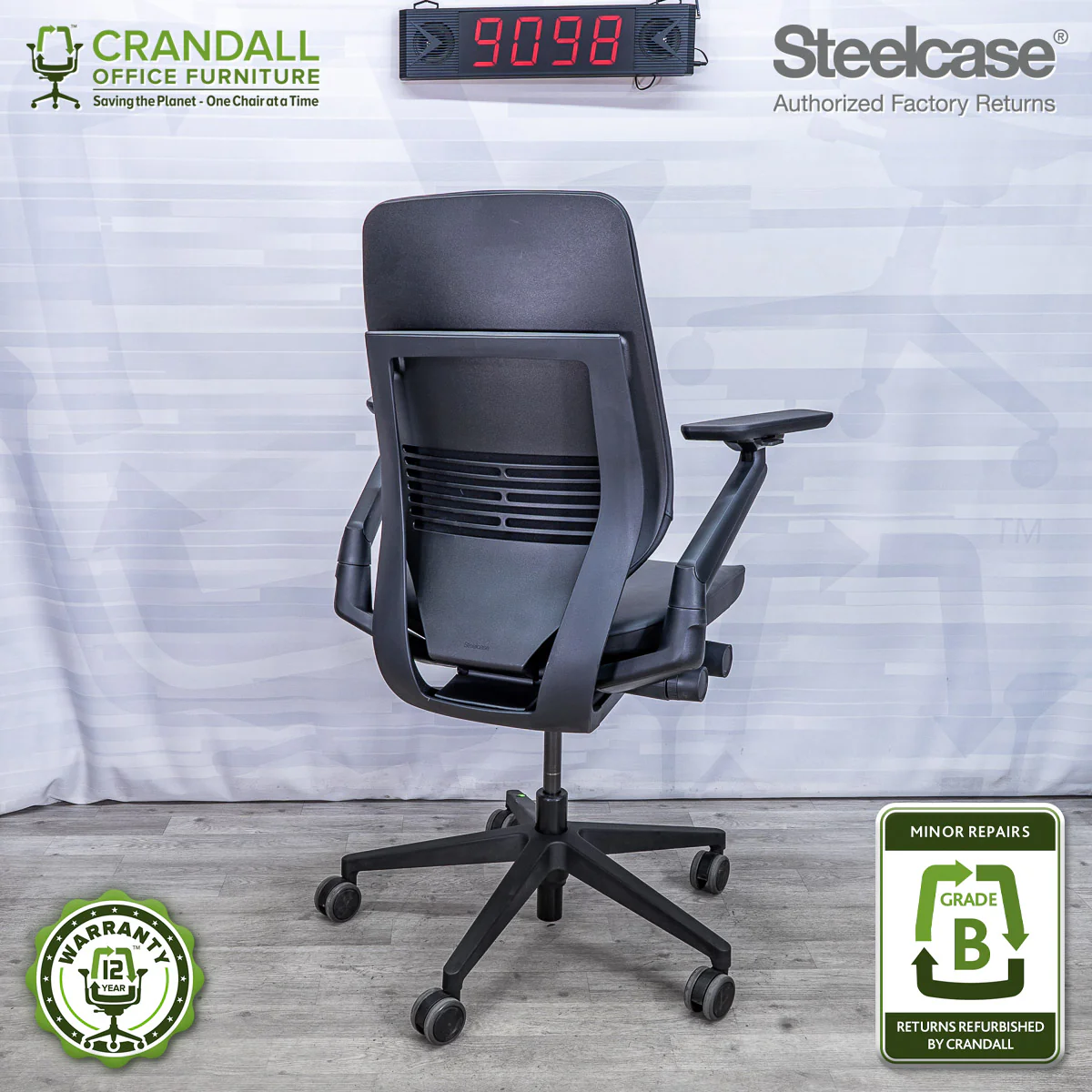 9098 - Steelcase Gesture - Grade B - Image 2