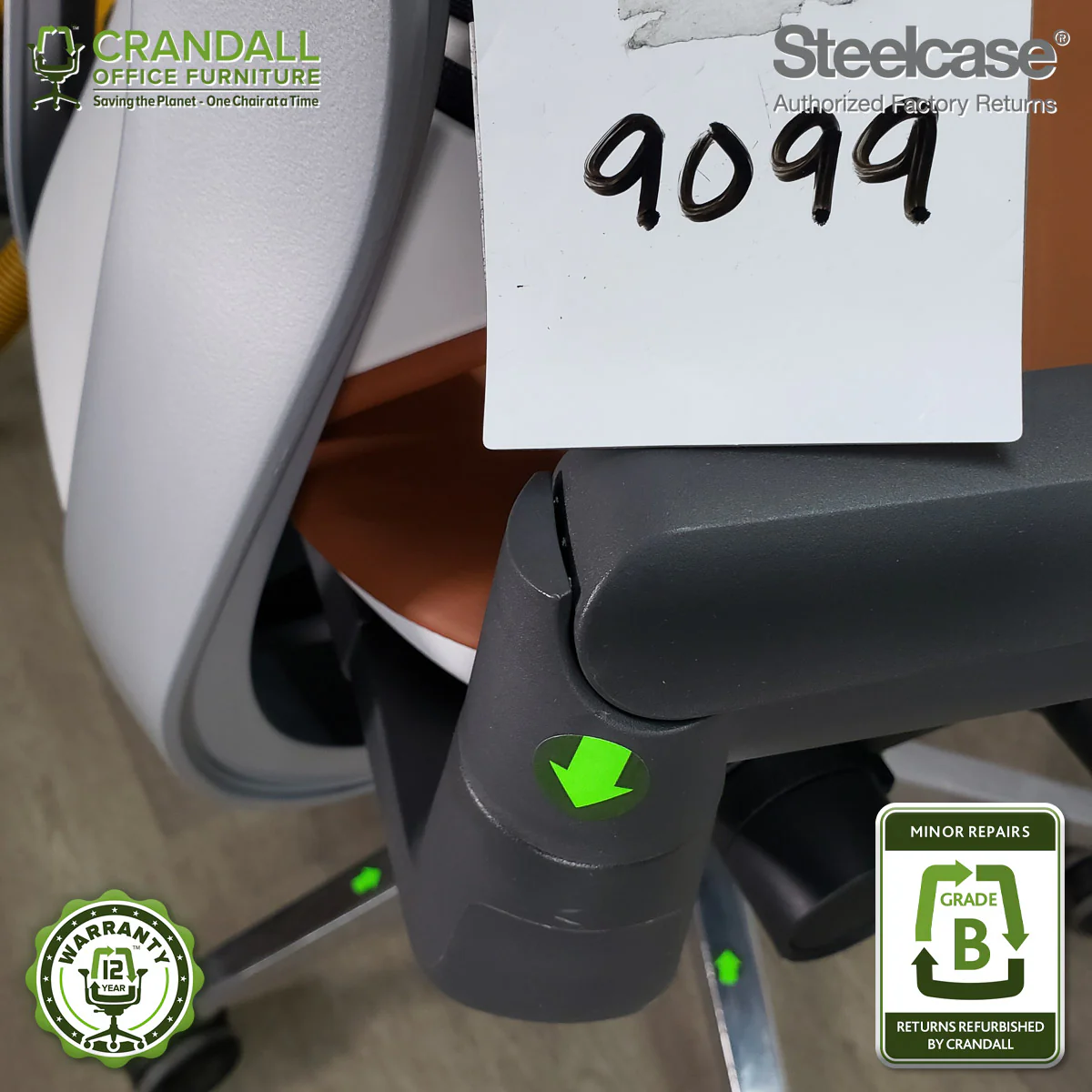 9099 - Steelcase Gesture - Grade B - Image 3