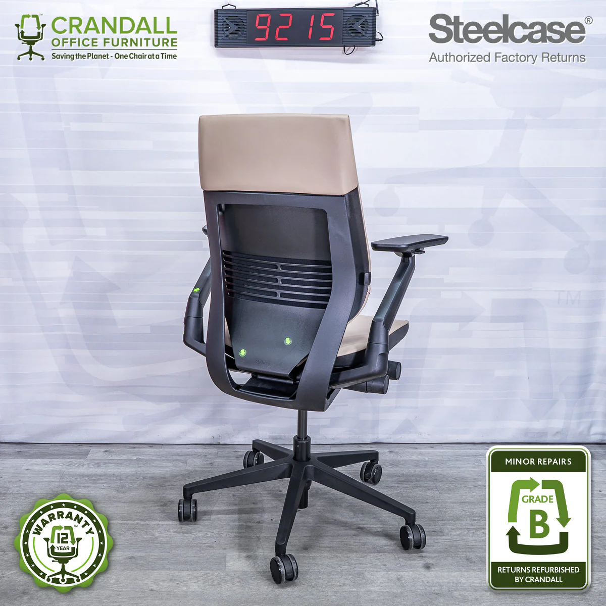 9215 - Steelcase Gesture - Grade B **CLOSEOUT - NO RETURNS** - Image 2