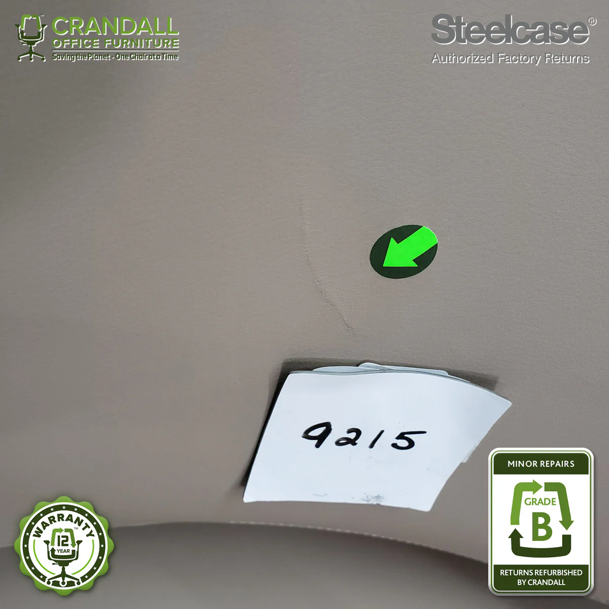 9215 - Steelcase Gesture - Grade B **CLOSEOUT - NO RETURNS** - Image 3